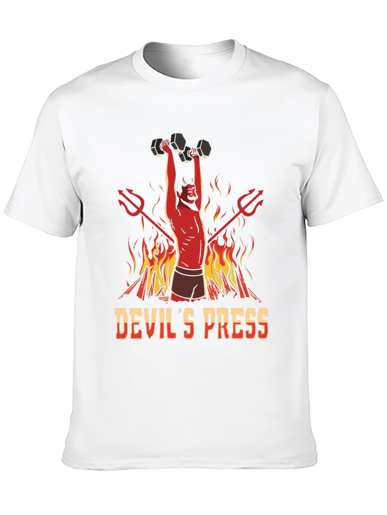 Devils Press Black Graphic T-Shirt