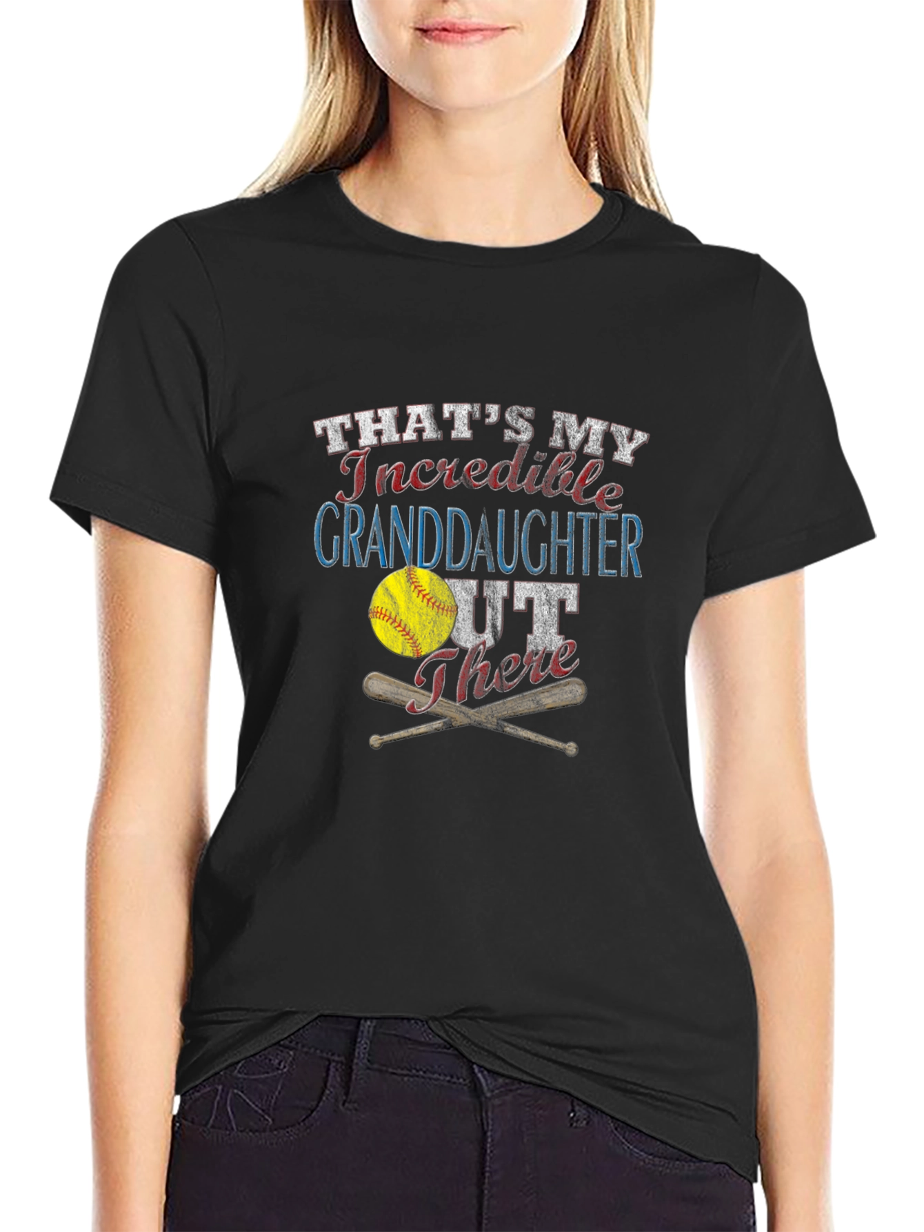 Granddaughter Softball T-Shirt