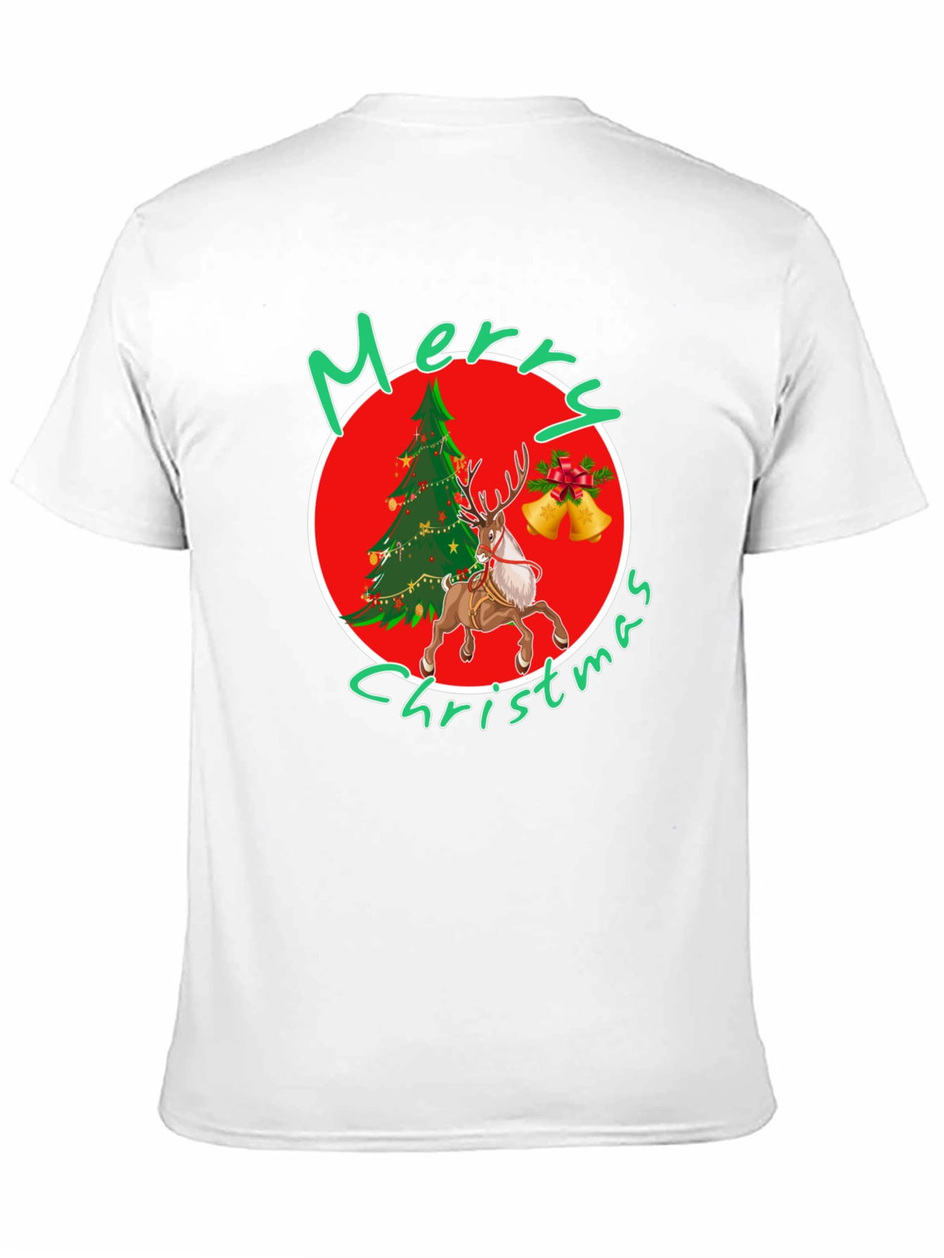 Merry Christmas T-Shirt with Festive Holiday Design