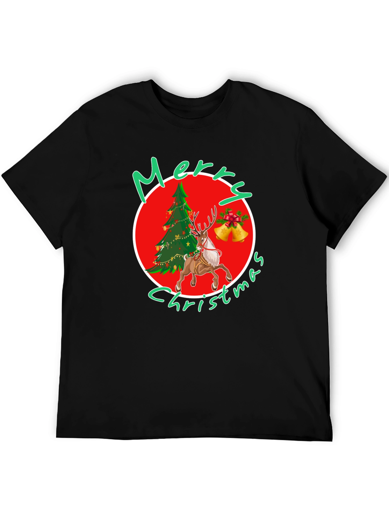 Merry Christmas T-Shirt with Festive Holiday Design