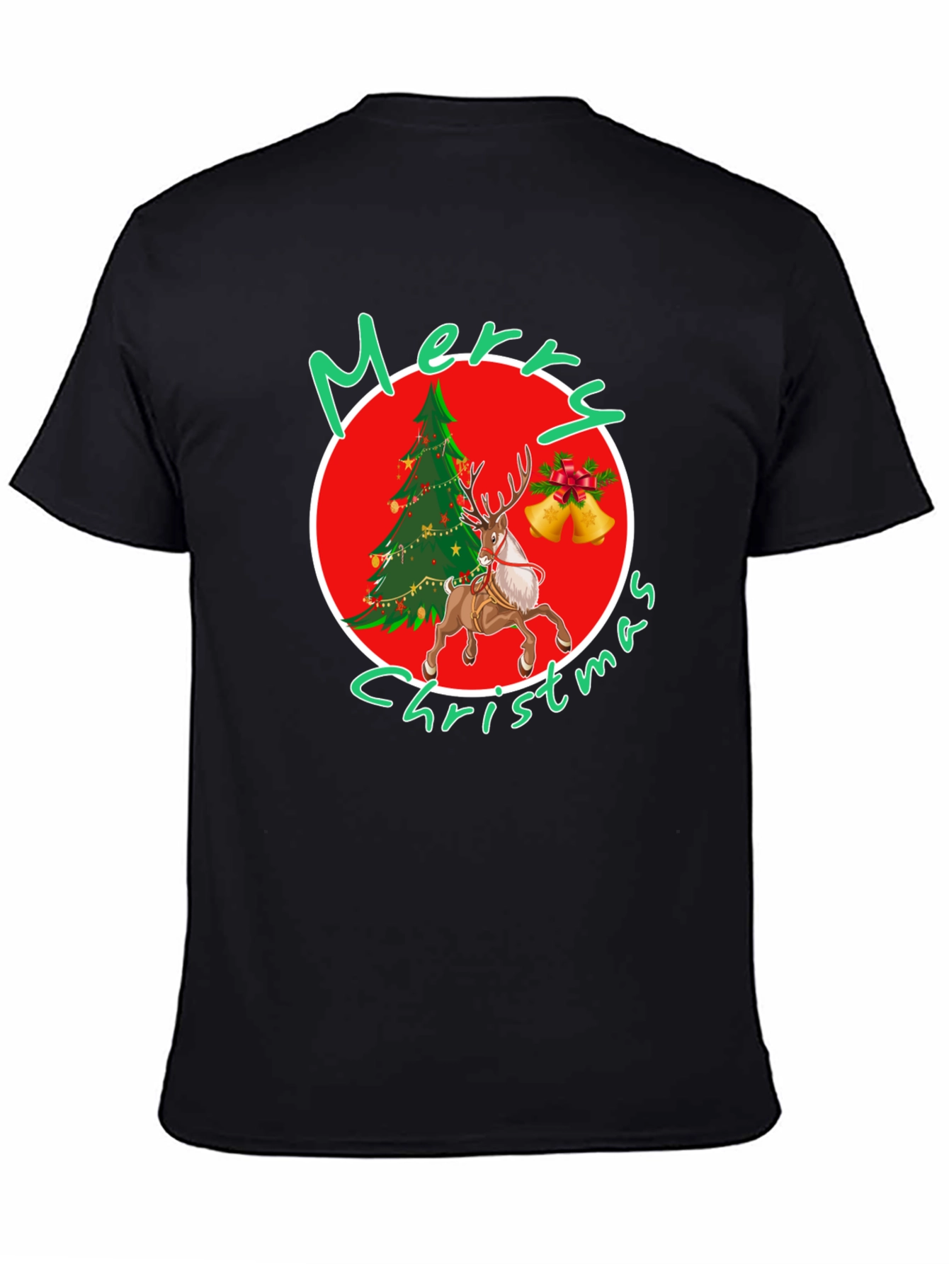 Merry Christmas T-Shirt with Festive Holiday Design