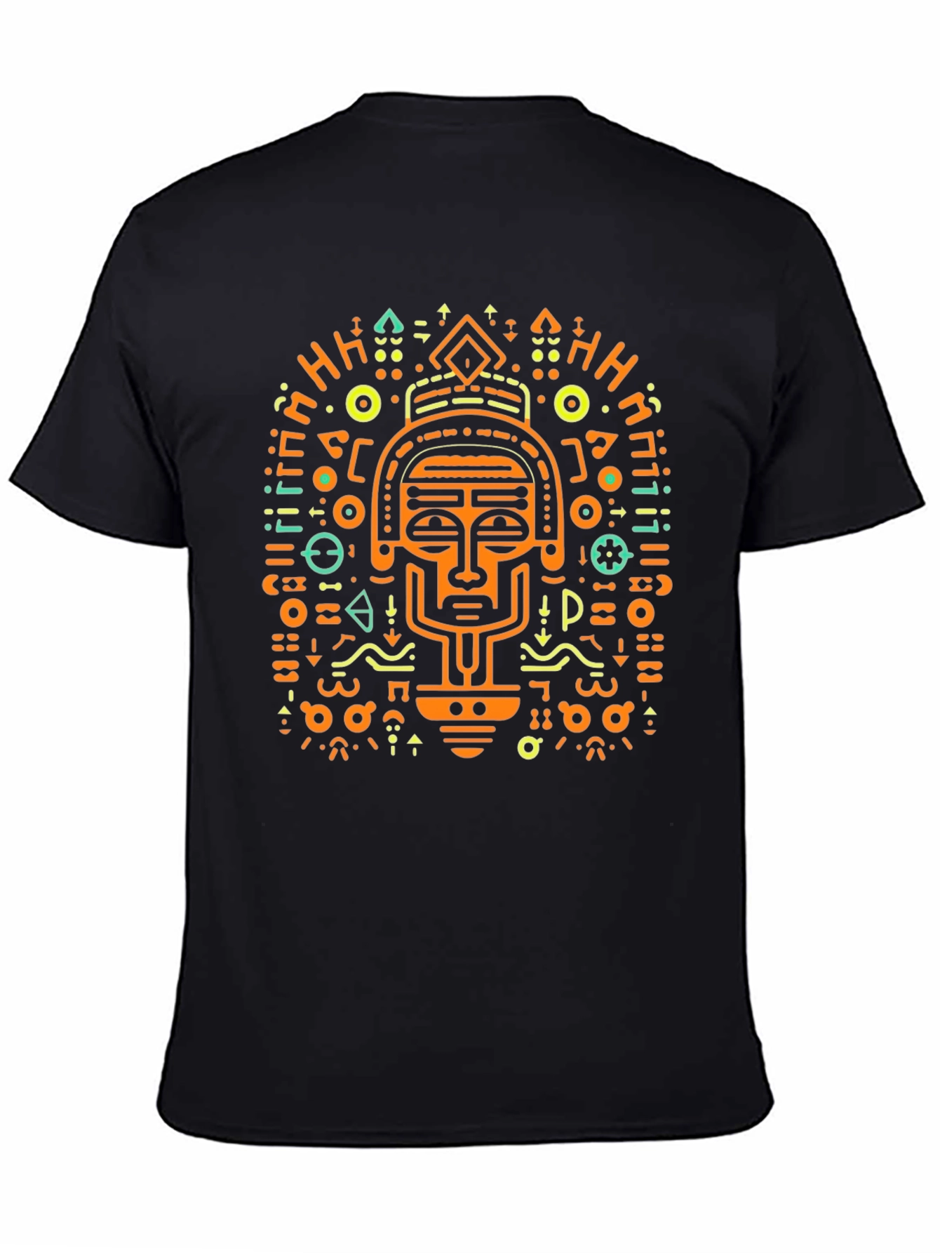Abstract Tribal Art Graphic T-Shirt