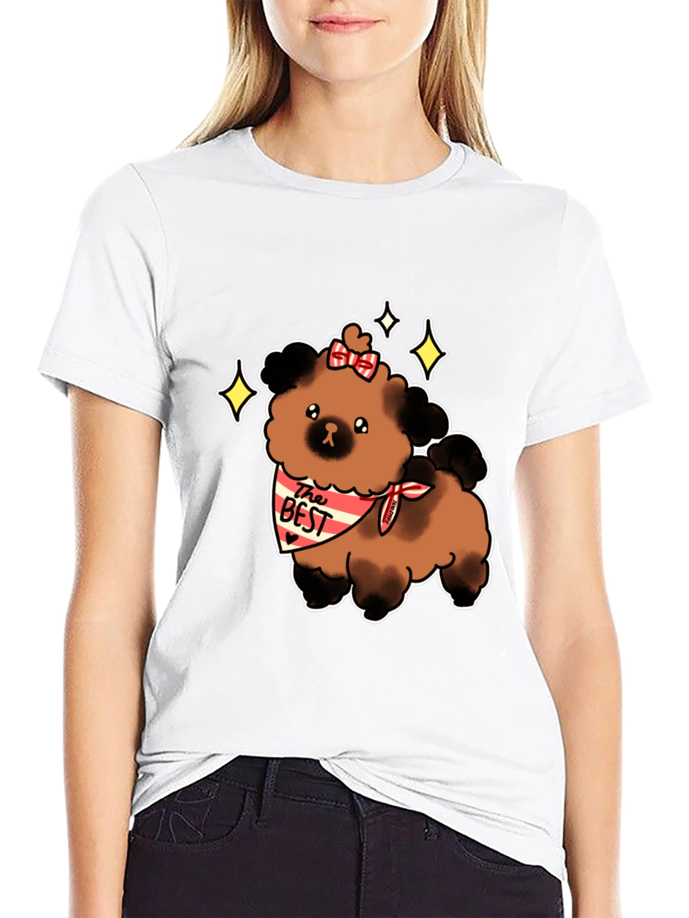 Cute Dog Graphic T-Shirt