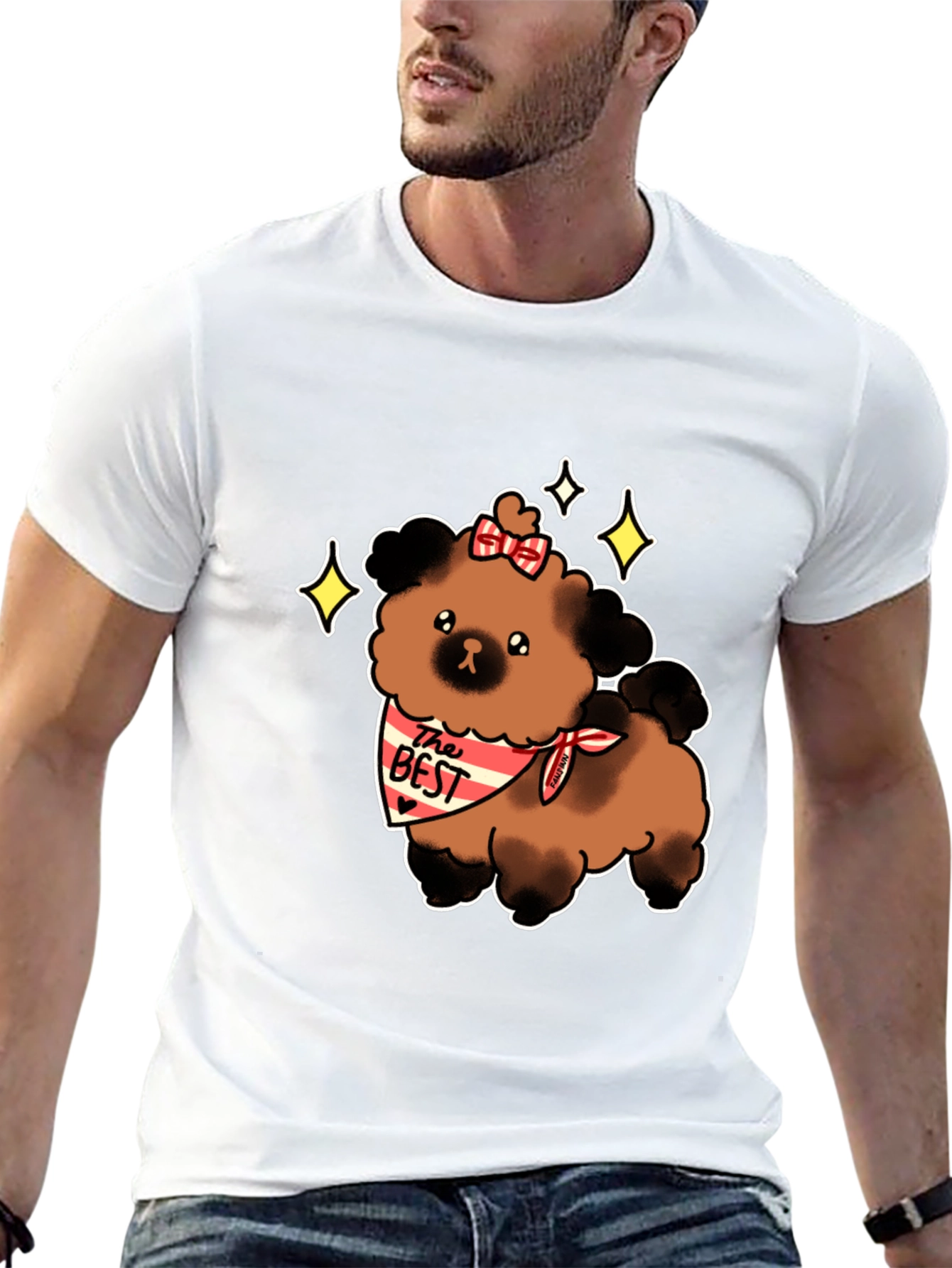 Cute Dog Graphic T-Shirt