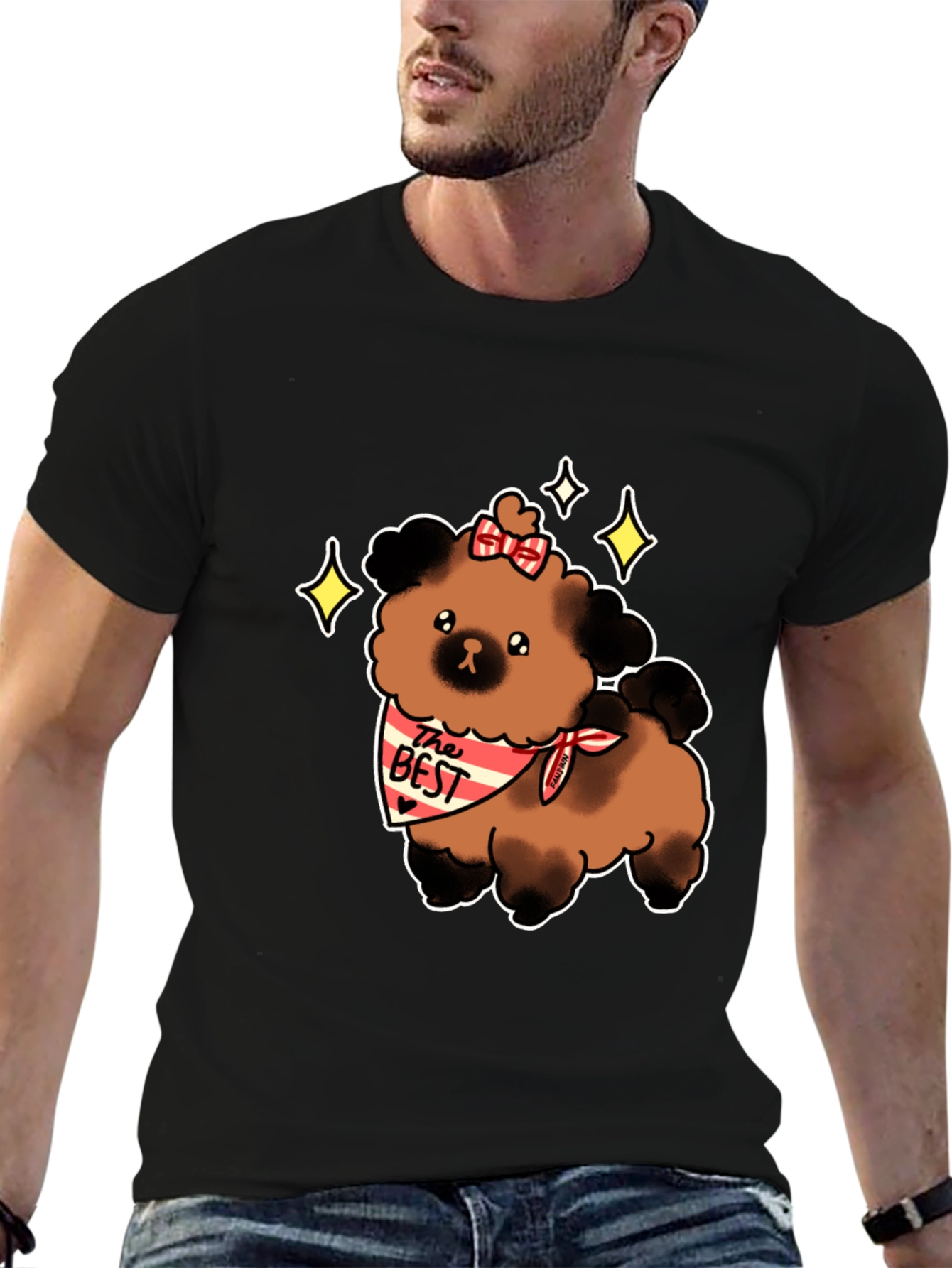 Cute Dog Graphic T-Shirt