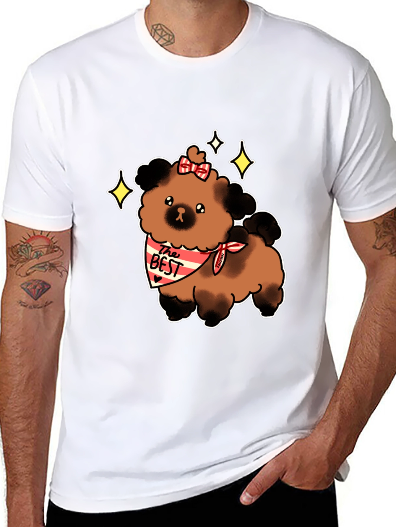 Cute Dog Graphic T-Shirt