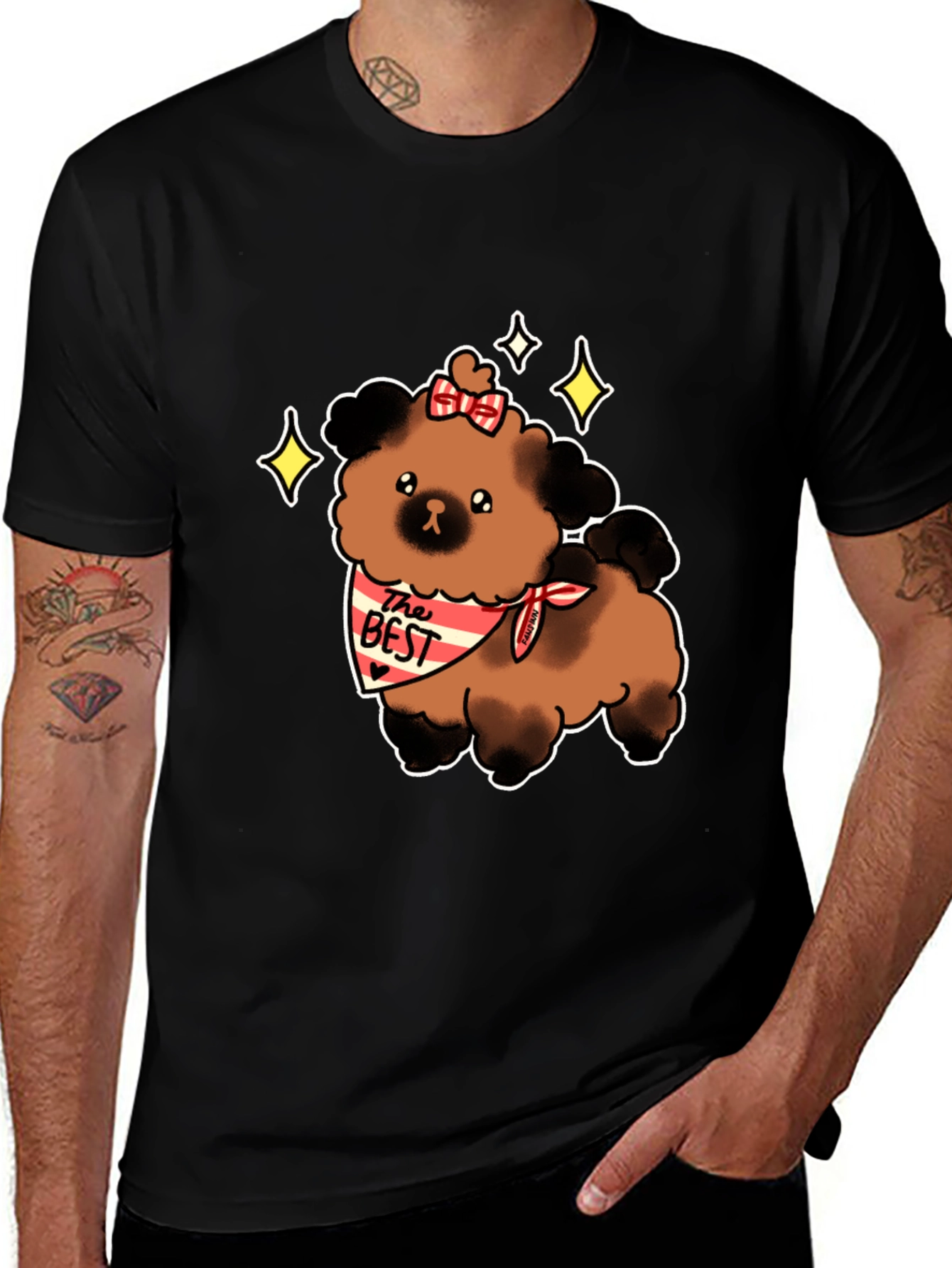 Cute Dog Graphic T-Shirt