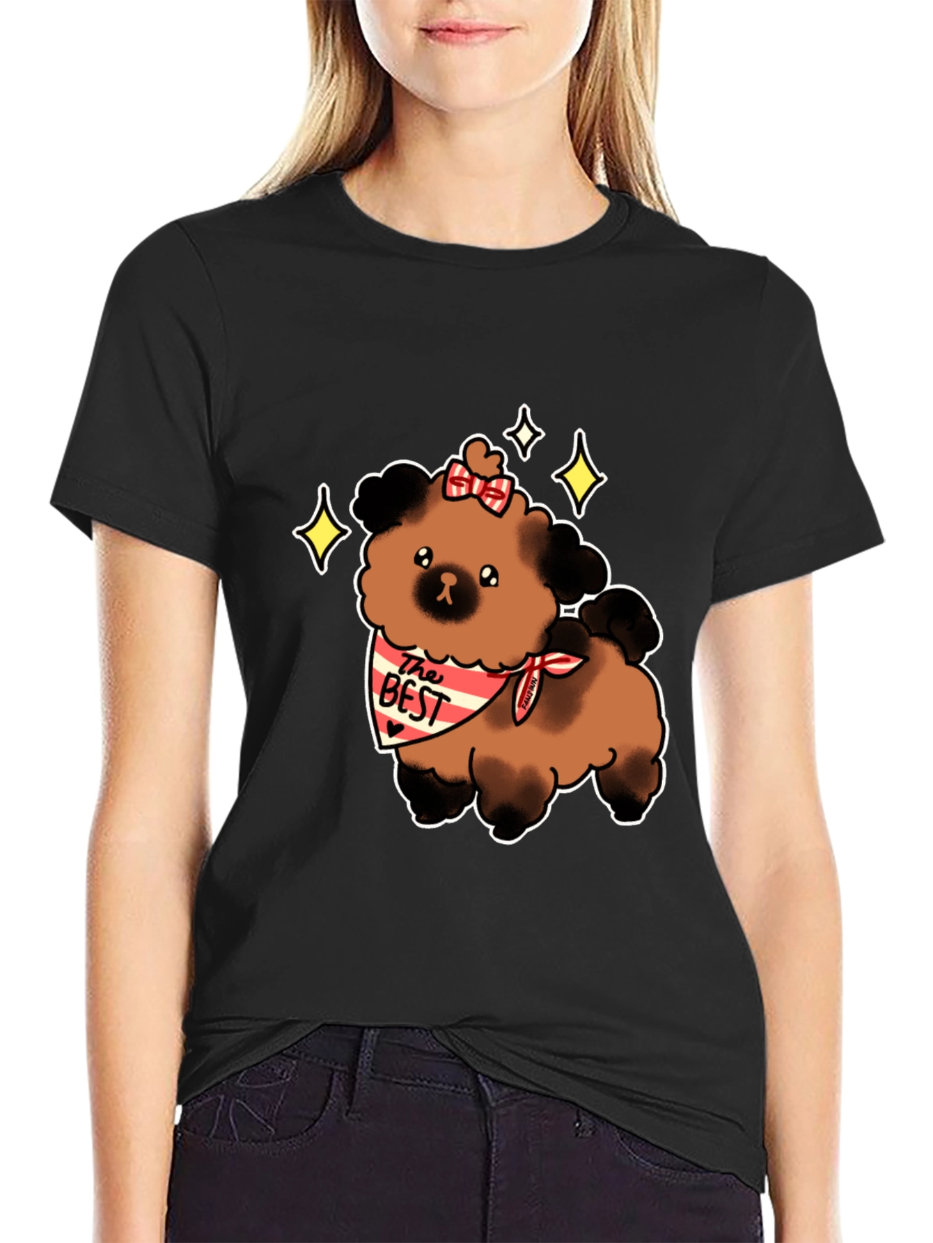 Cute Dog Graphic T-Shirt