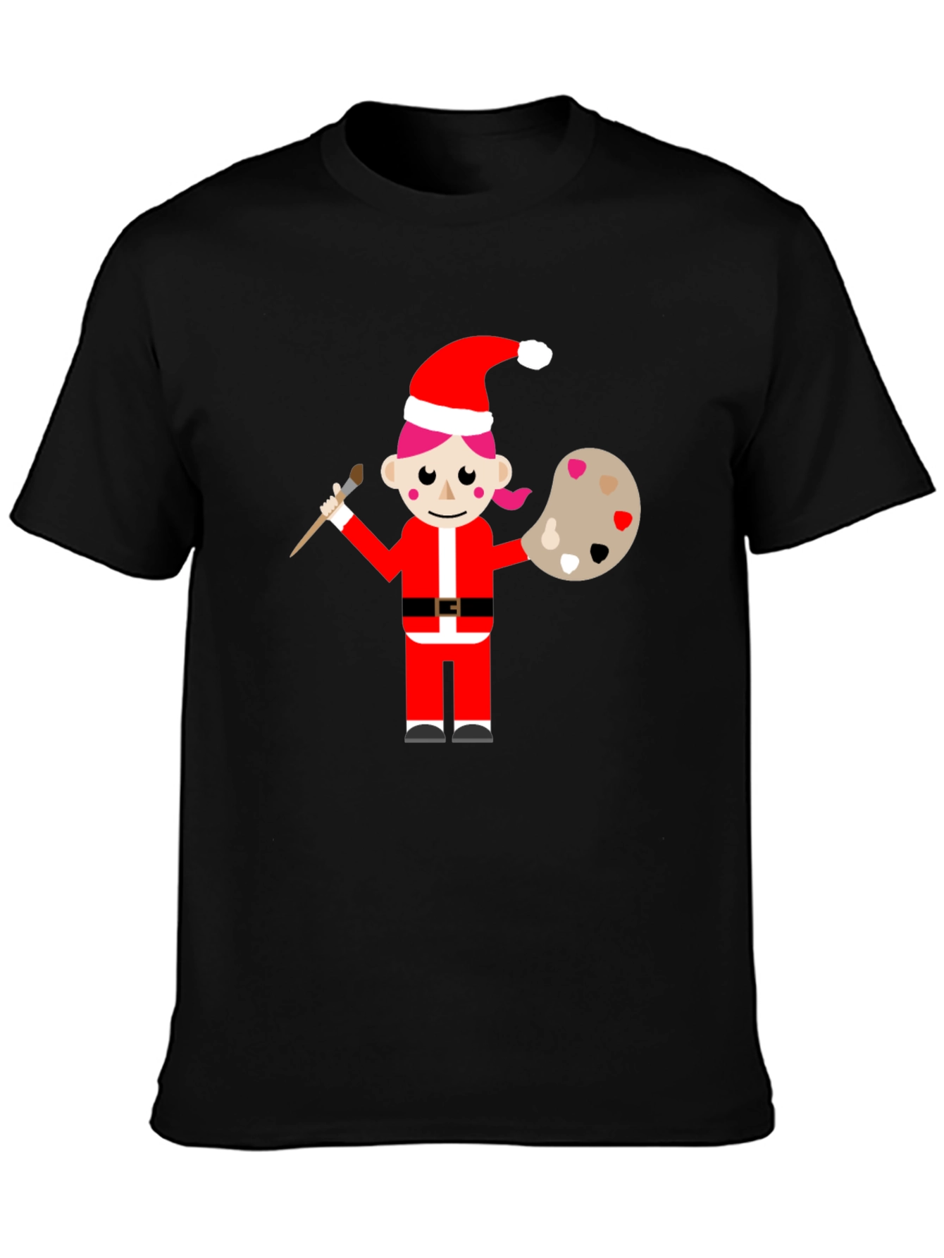 Whimsical Holiday Painter T-Shirt