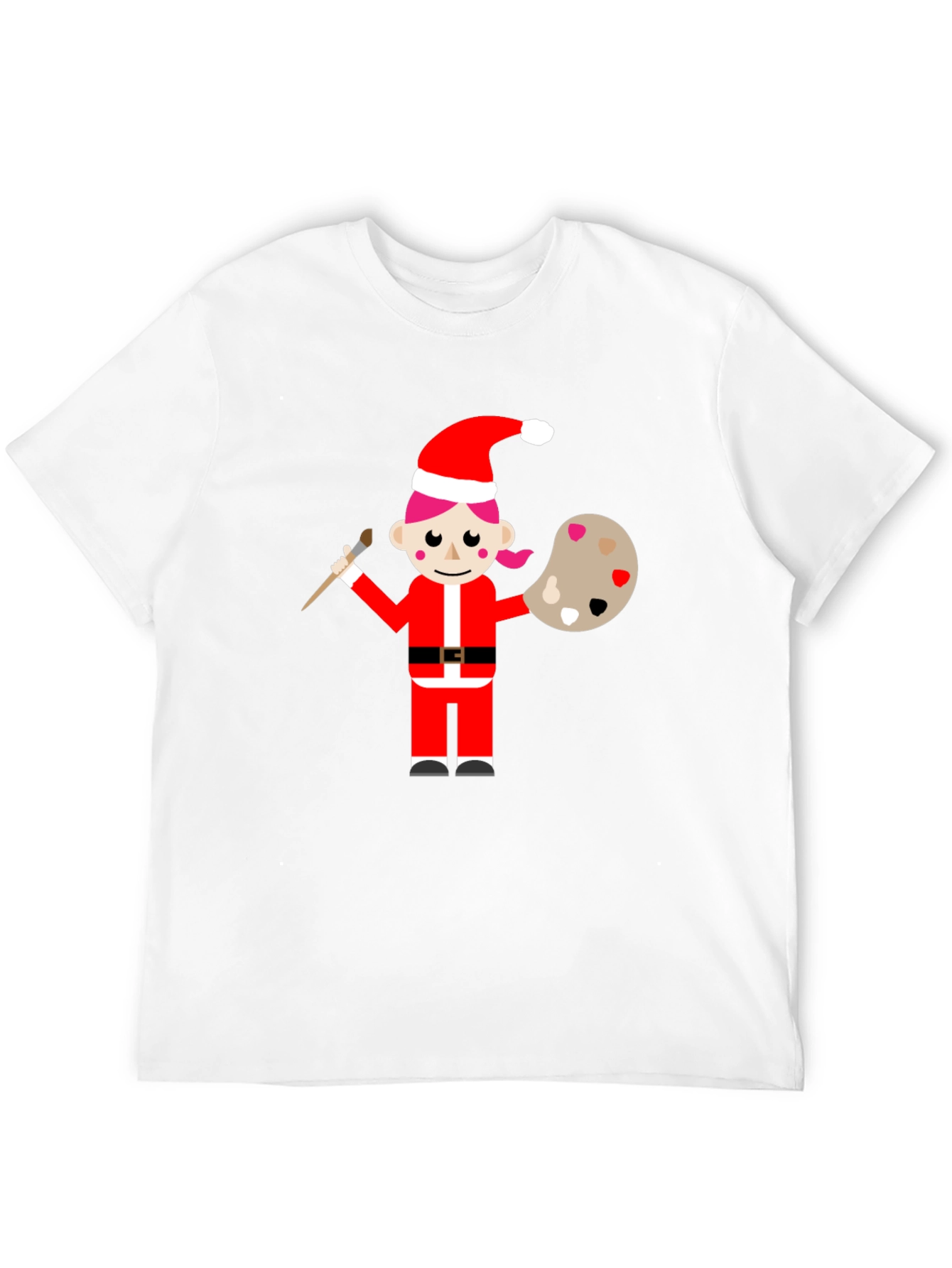Whimsical Holiday Painter T-Shirt