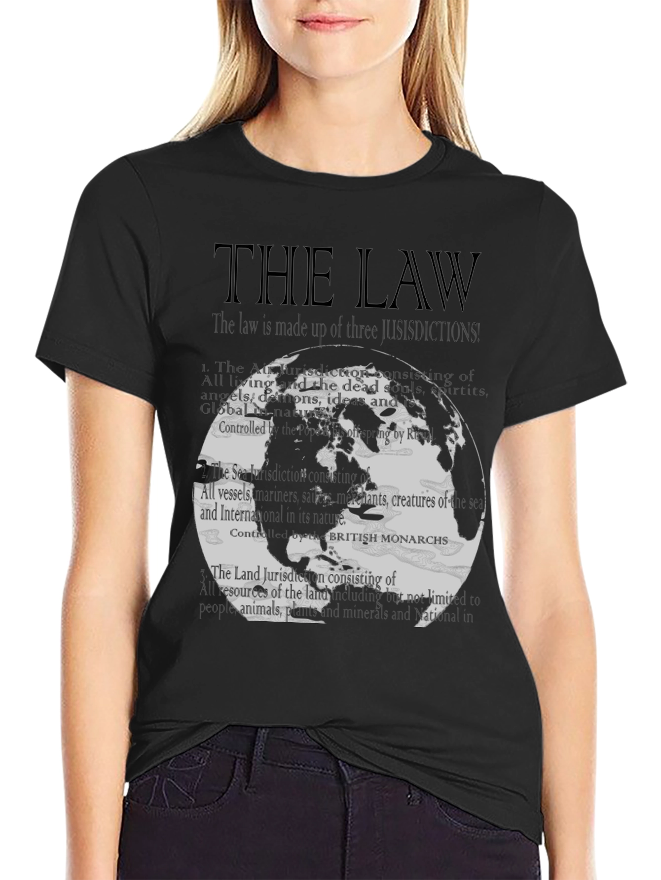 The Law T-Shirt - Global Jurisdiction Design