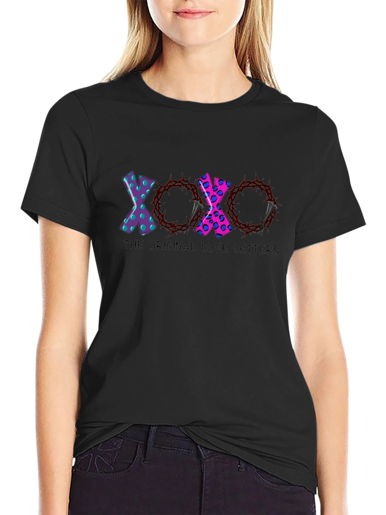 XOXO Love Letters Graphic T-Shirt
