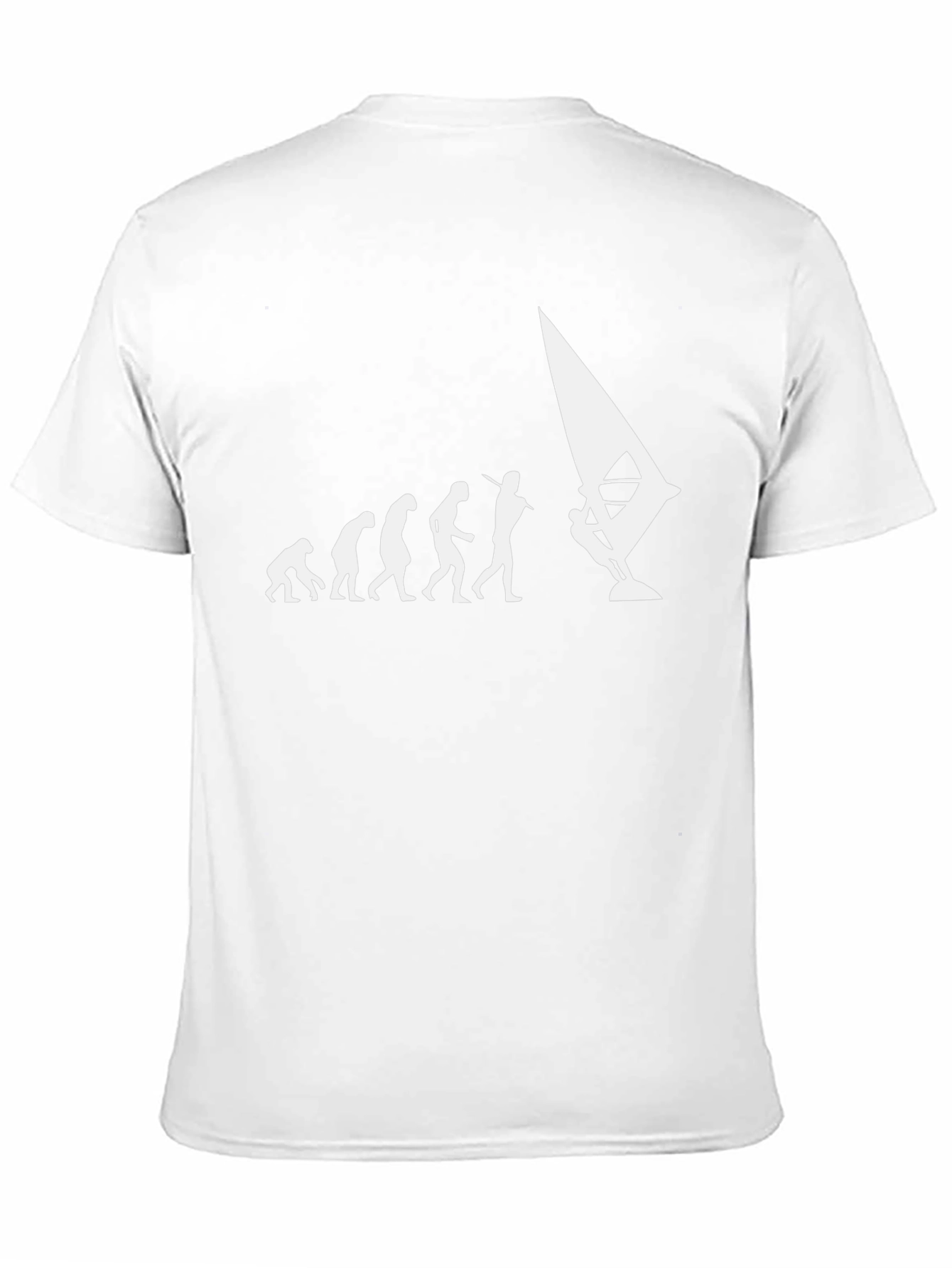 Windsurfing Evolution Black T-Shirt