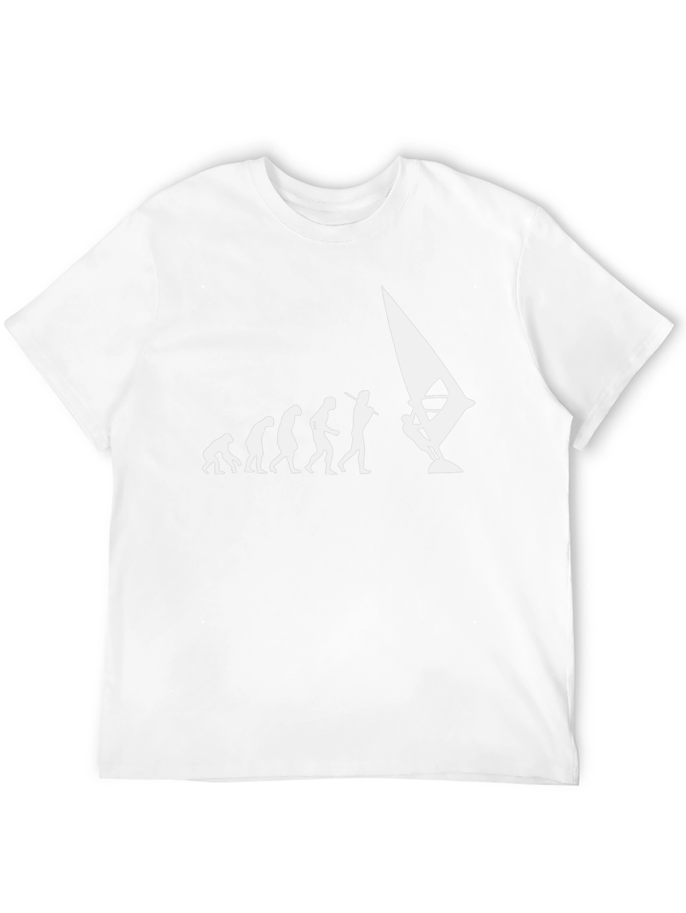 Windsurfing Evolution Black T-Shirt