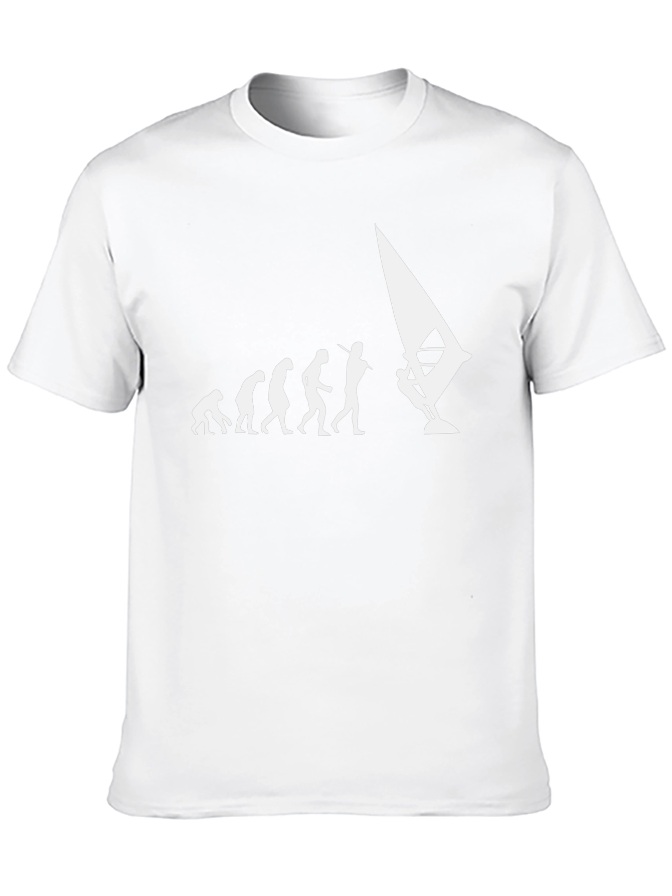 Windsurfing Evolution Black T-Shirt
