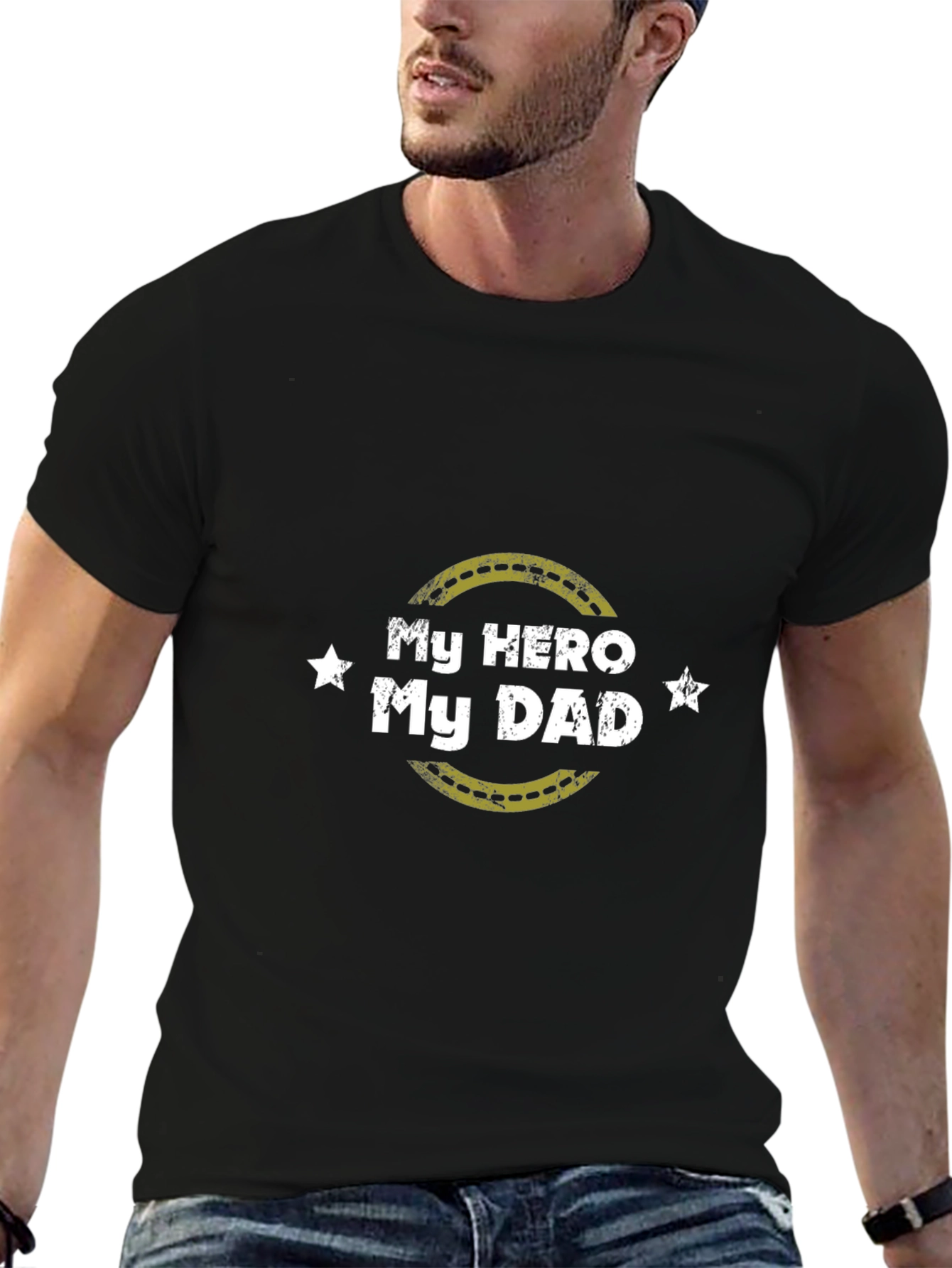 My Hero My Dad Graphic Tee