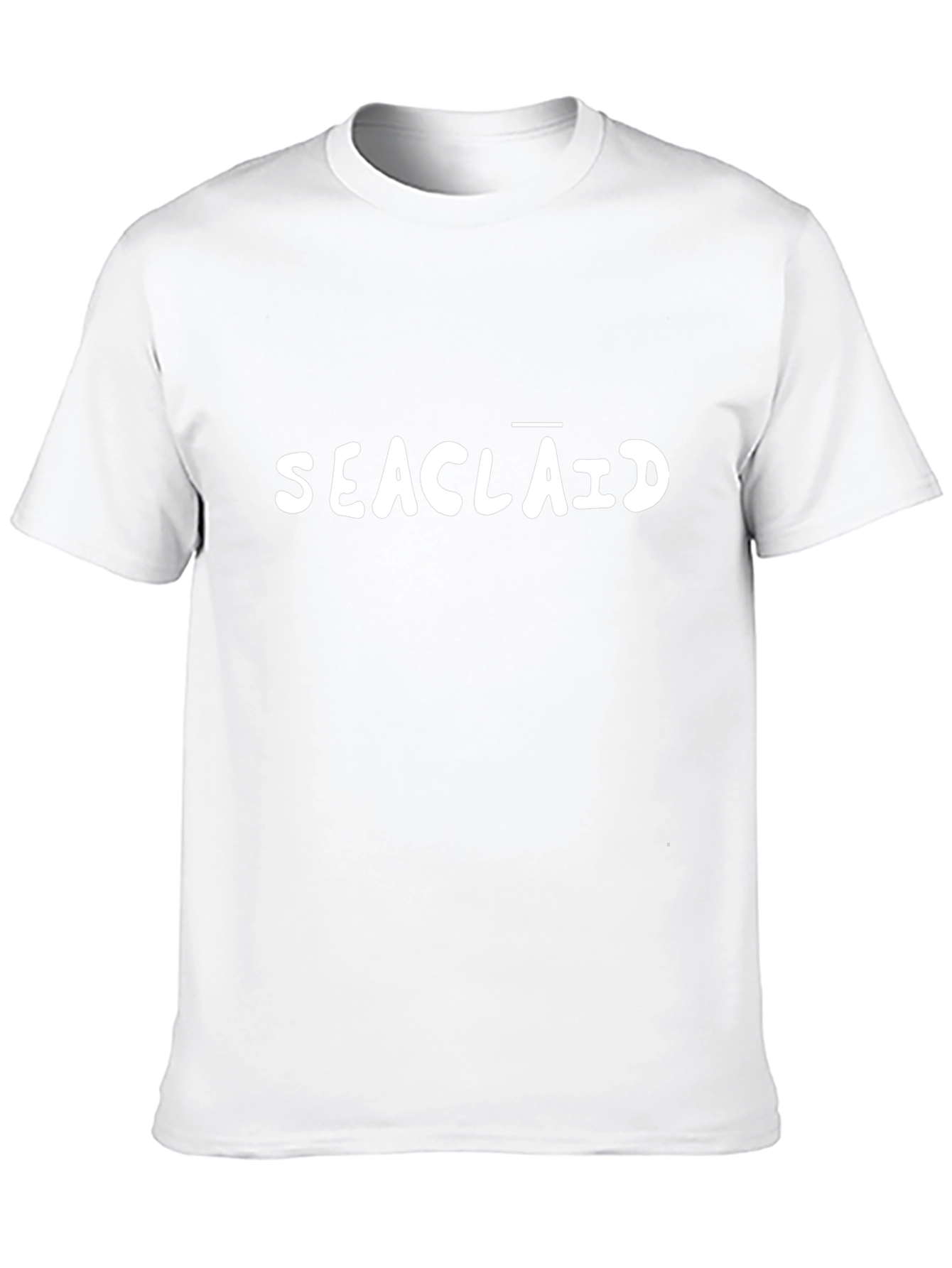 SEACLAID Black Graphic Tee - Classic Comfort
