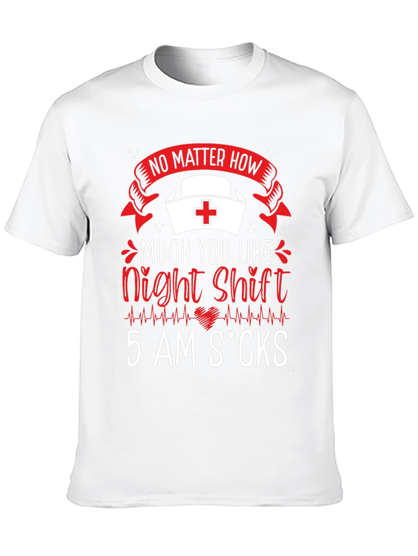 Night Shift Nurse Funny T-Shirt