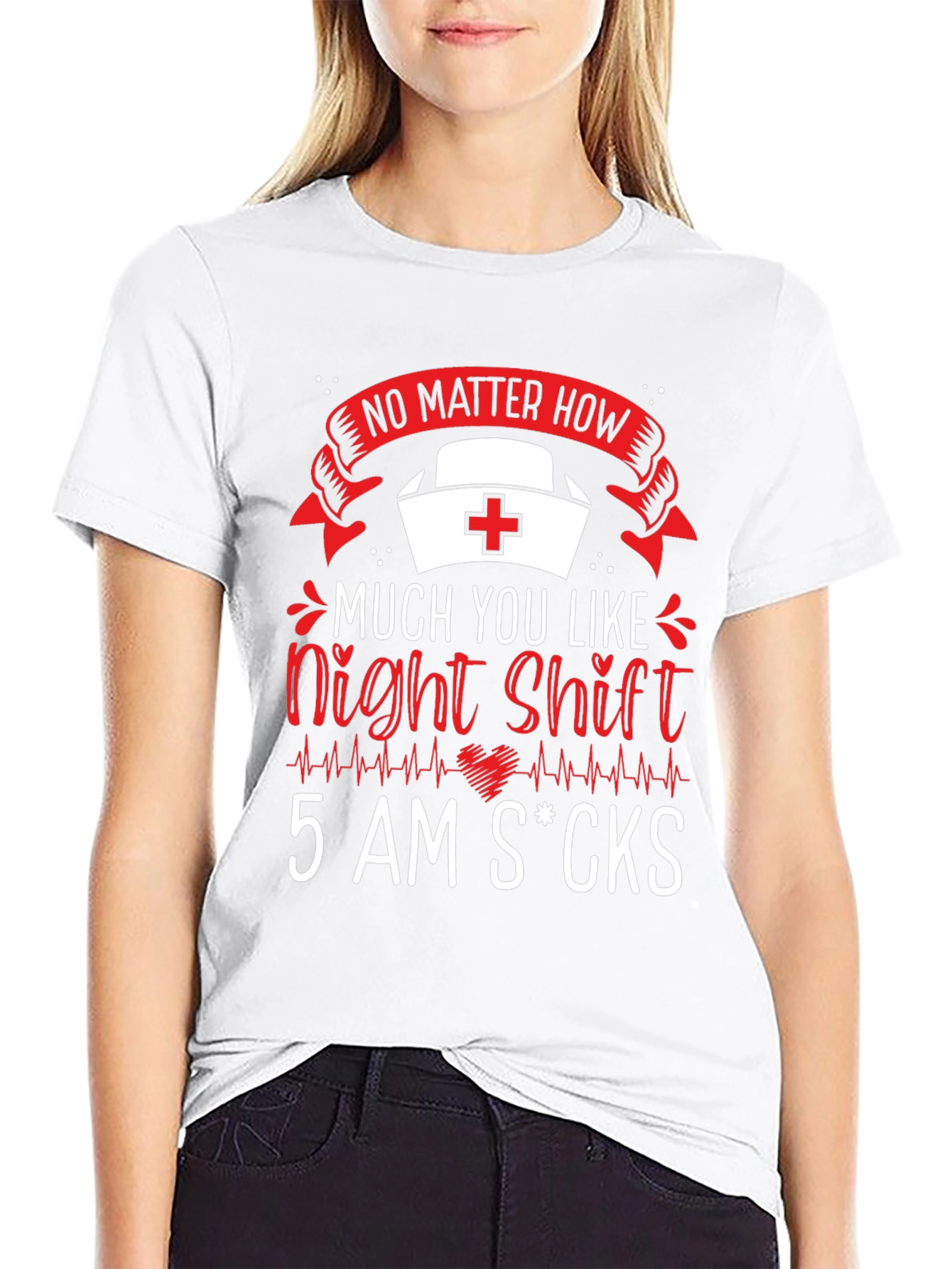 Night Shift Nurse Funny T-Shirt