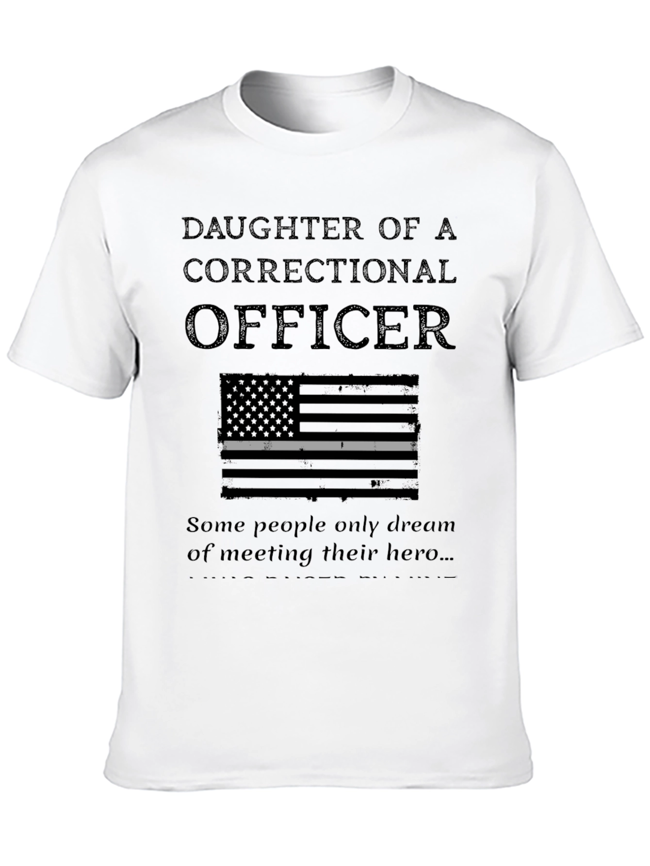 Daughter of a Correctional Officer T-Shirt