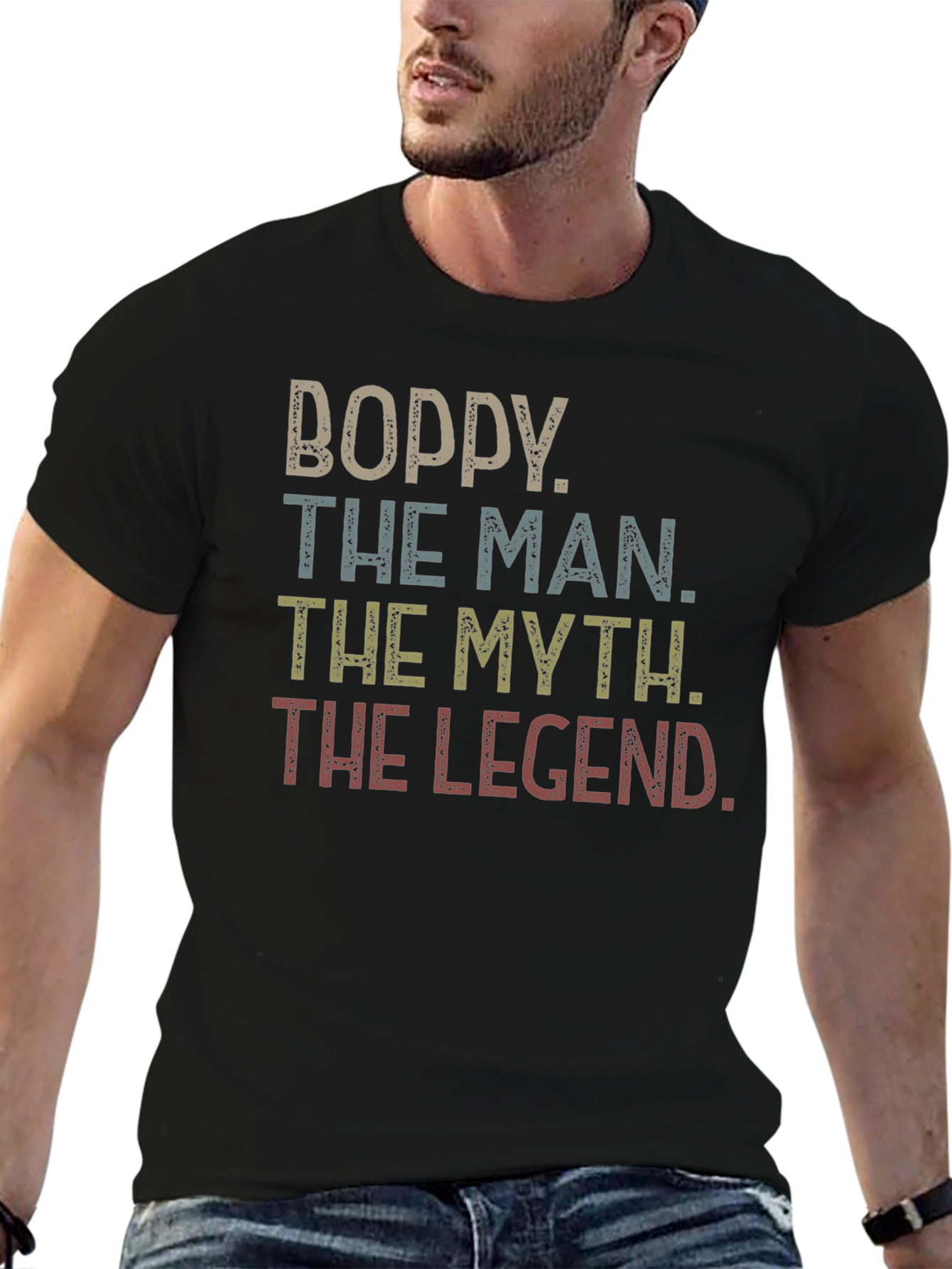 Boddy The Man Myth Legend Graphic T-Shirt