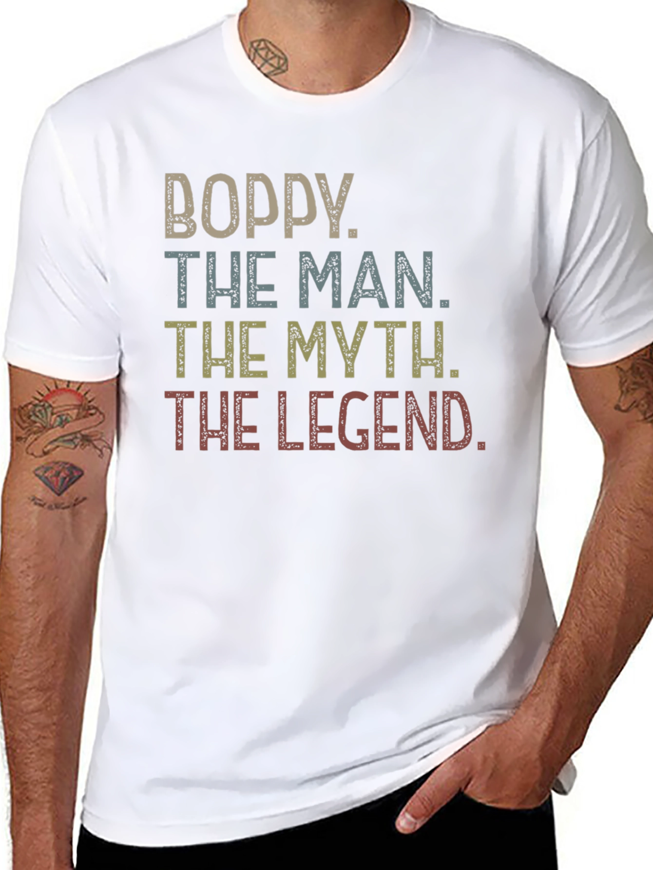 Boddy The Man Myth Legend Graphic T-Shirt