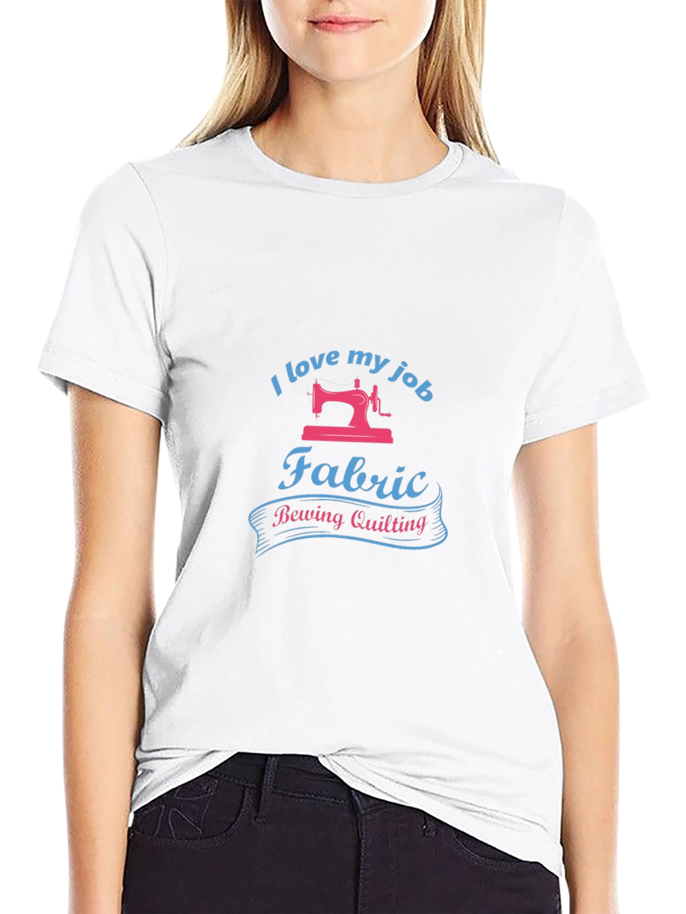 Sewing Lover Black T-Shirt