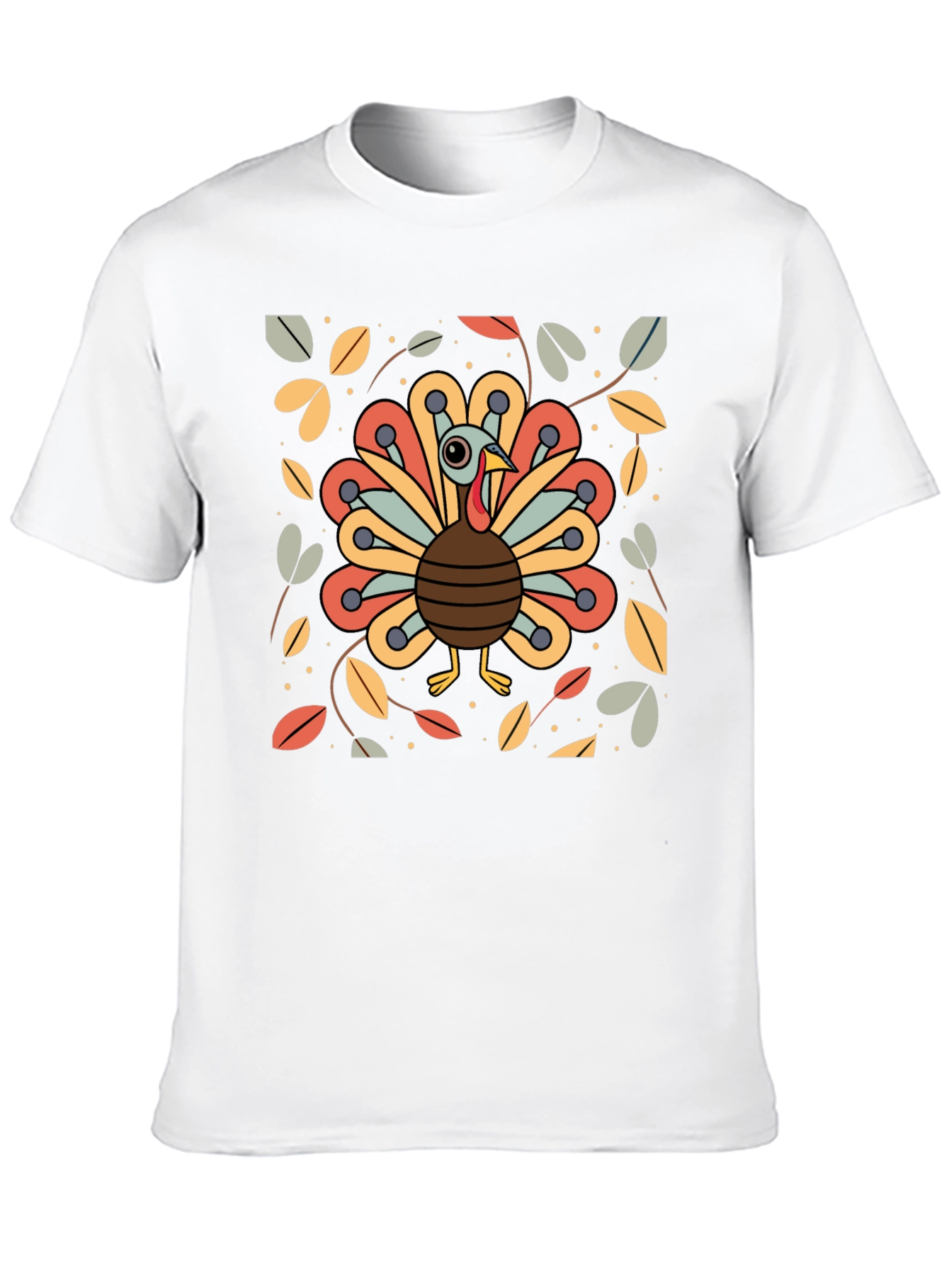 Festive Turkey Graphic Tee