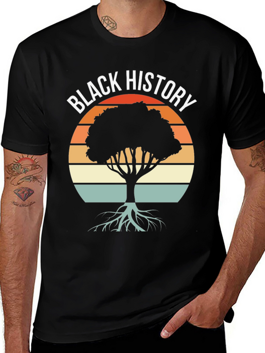 Black History Tree T-Shirt