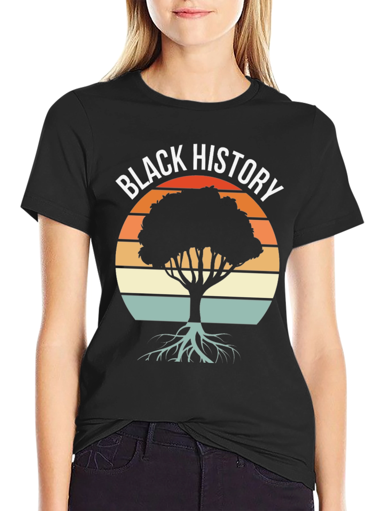 Black History Tree T-Shirt