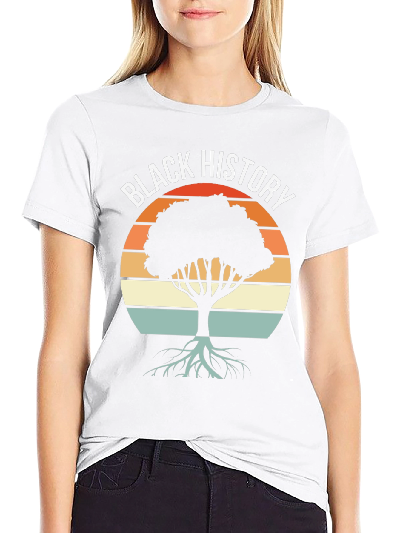 Black History Tree T-Shirt