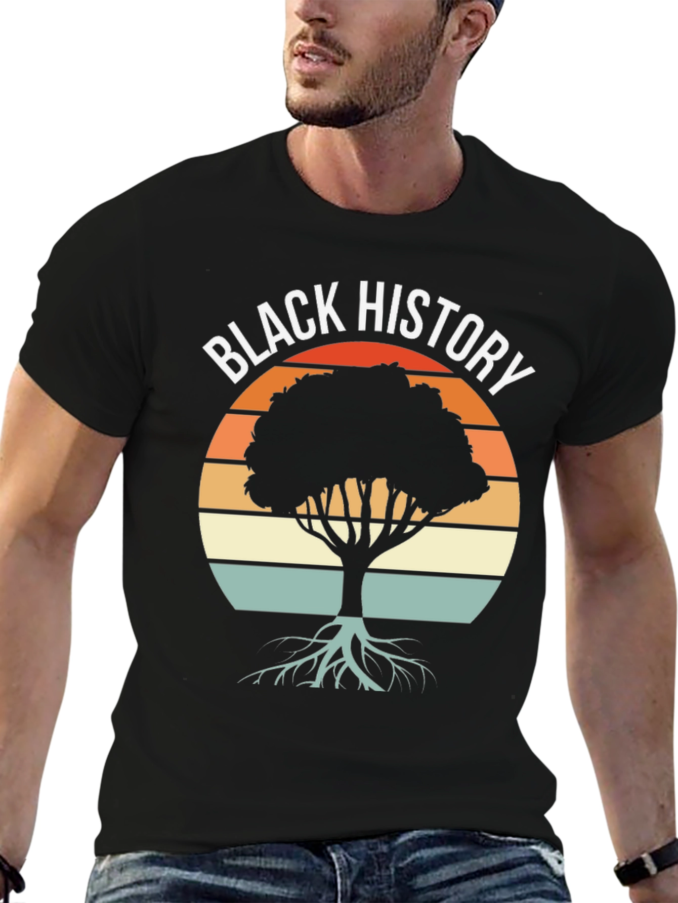 Black History Tree T-Shirt