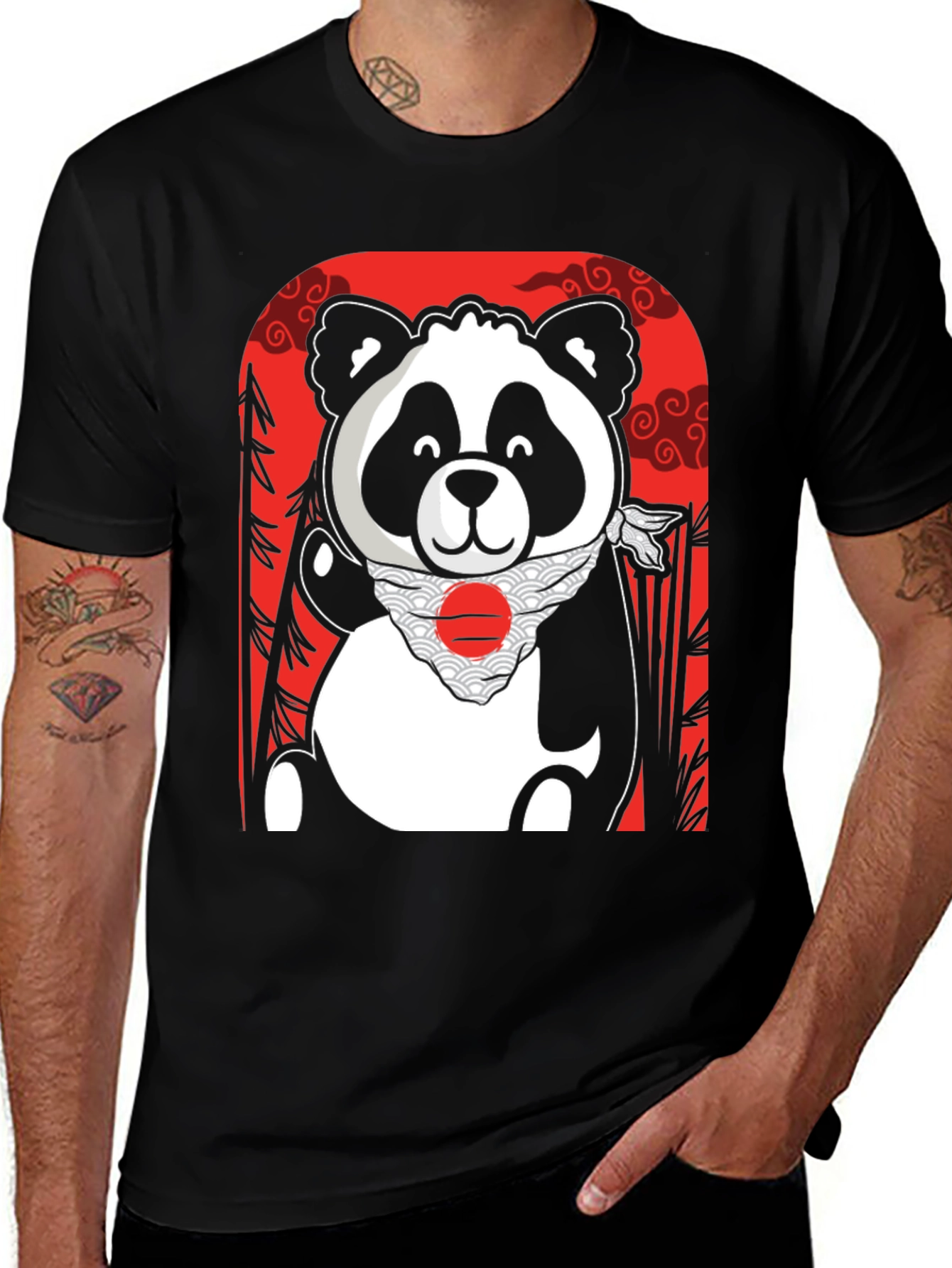 Japanese Panda T-Shirt