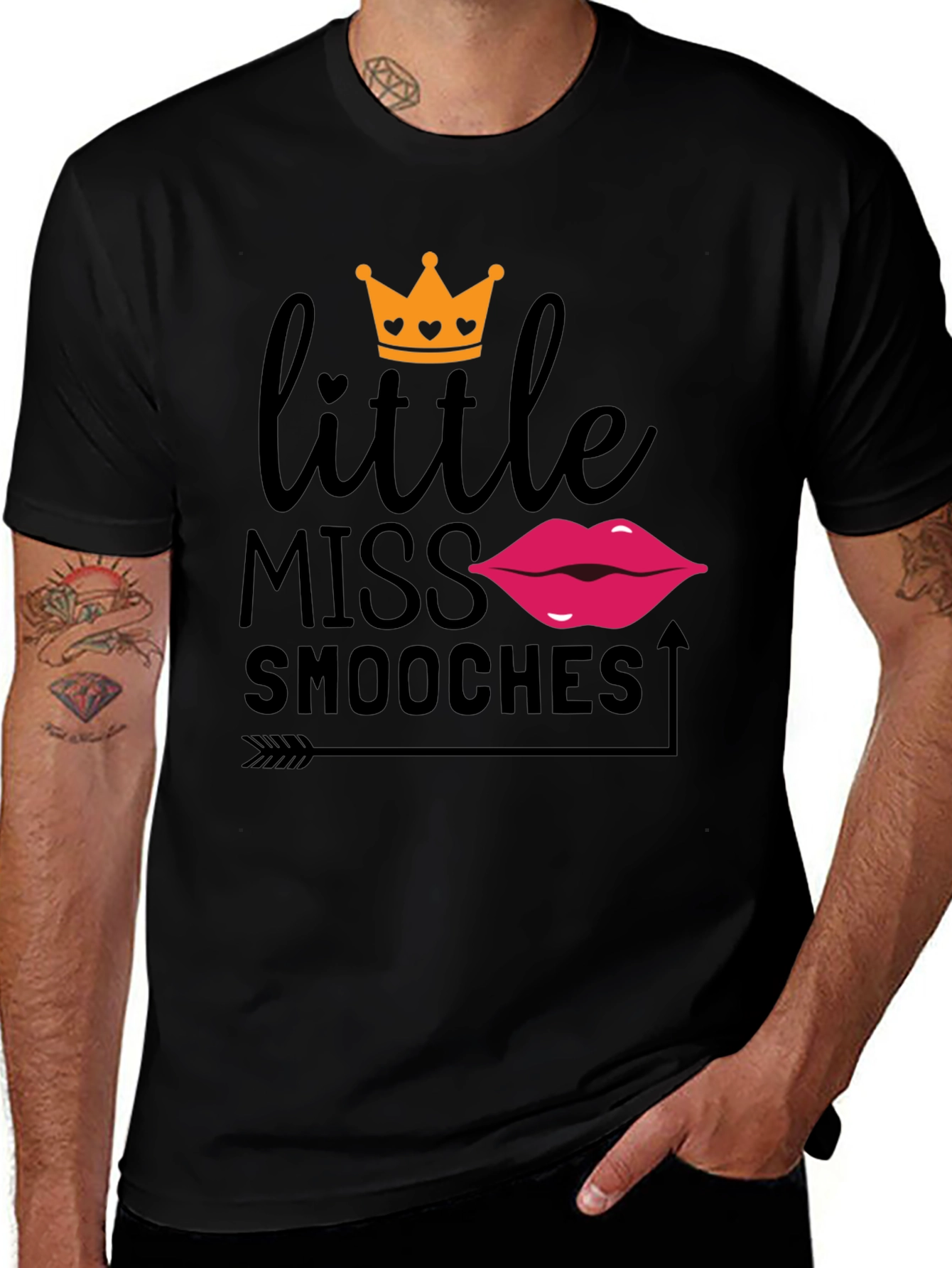 Little Miss Smooches T-Shirt - Cute Womens Top