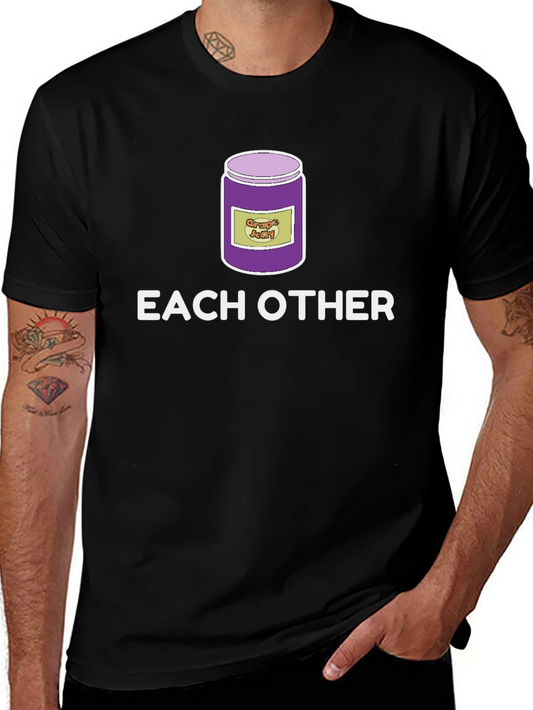 Grape Jelly Each Other Funny T-Shirt