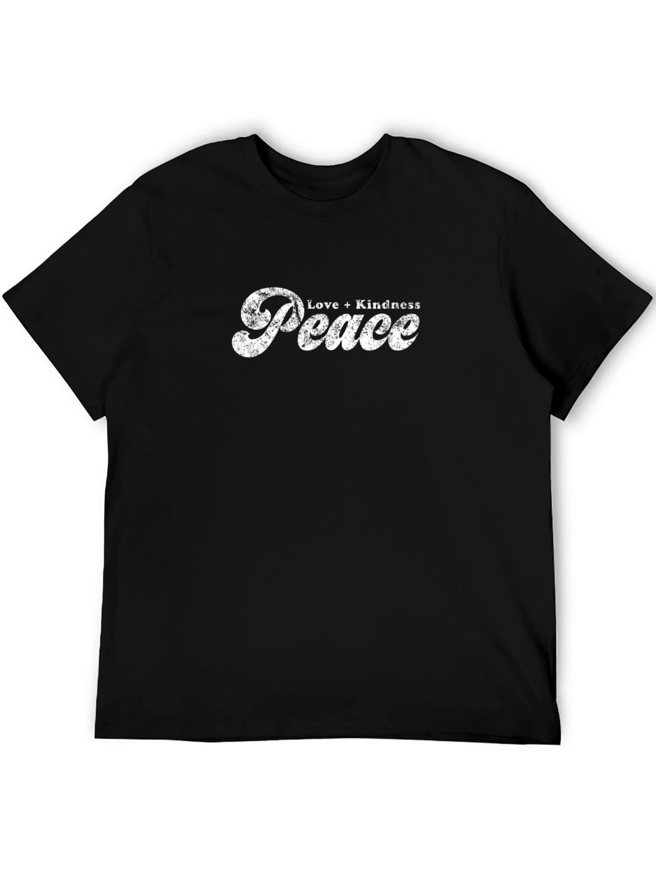 Peace Love Kindness Retro T-Shirt
