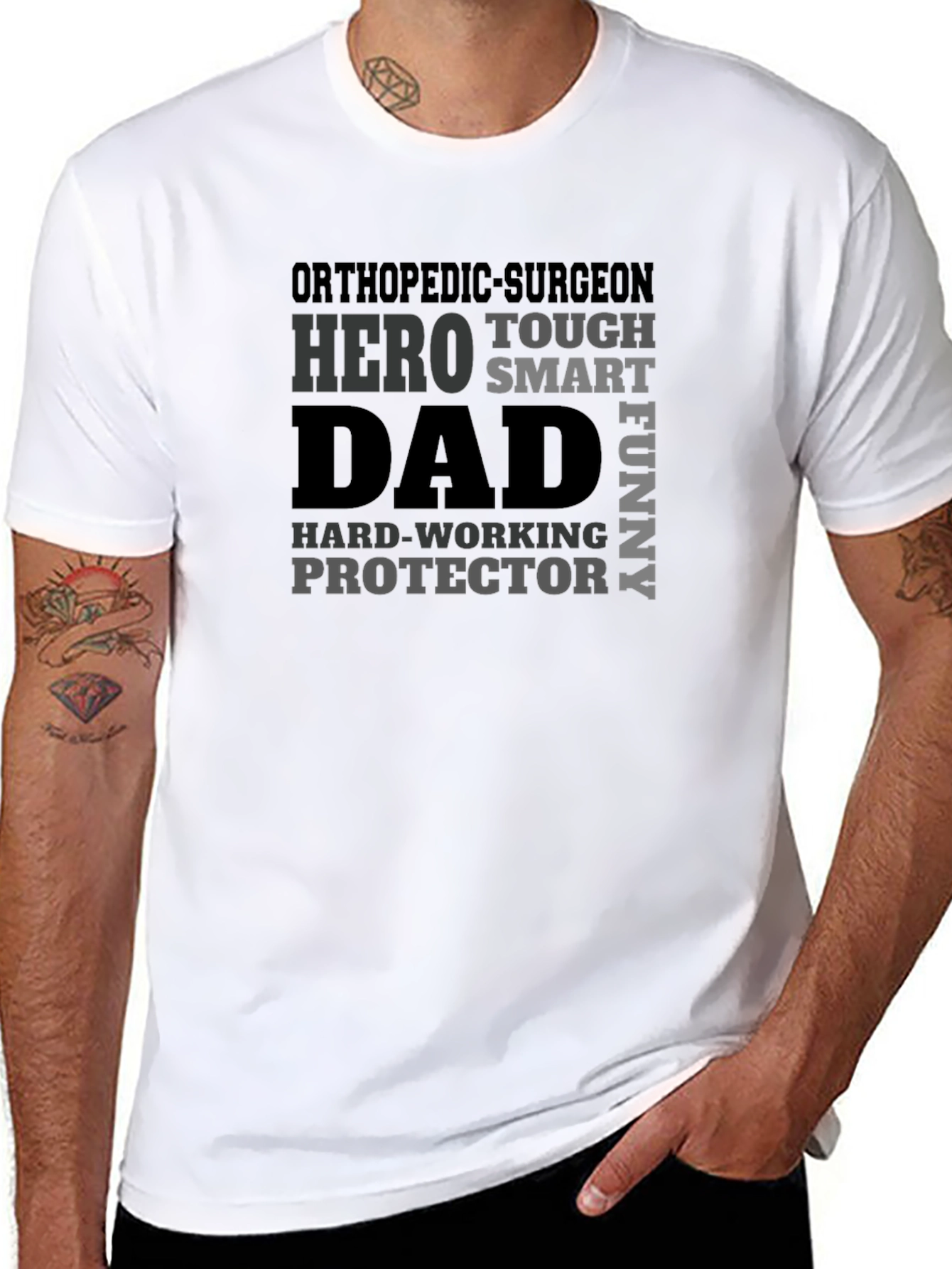 Orthopedic Surgeon Dad Hero T-Shirt
