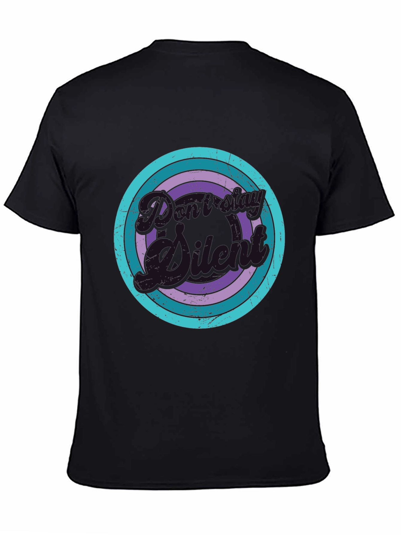 Retro Cartoon Silhouette Graphic Tee