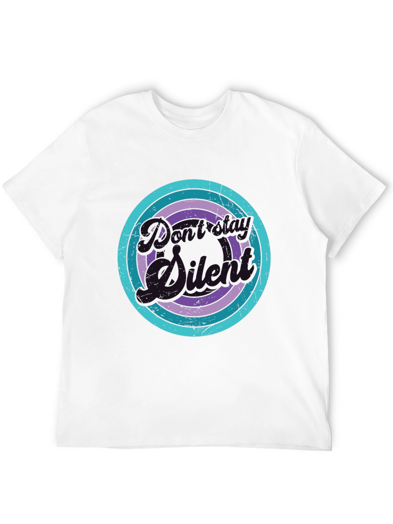 Retro Cartoon Silhouette Graphic Tee