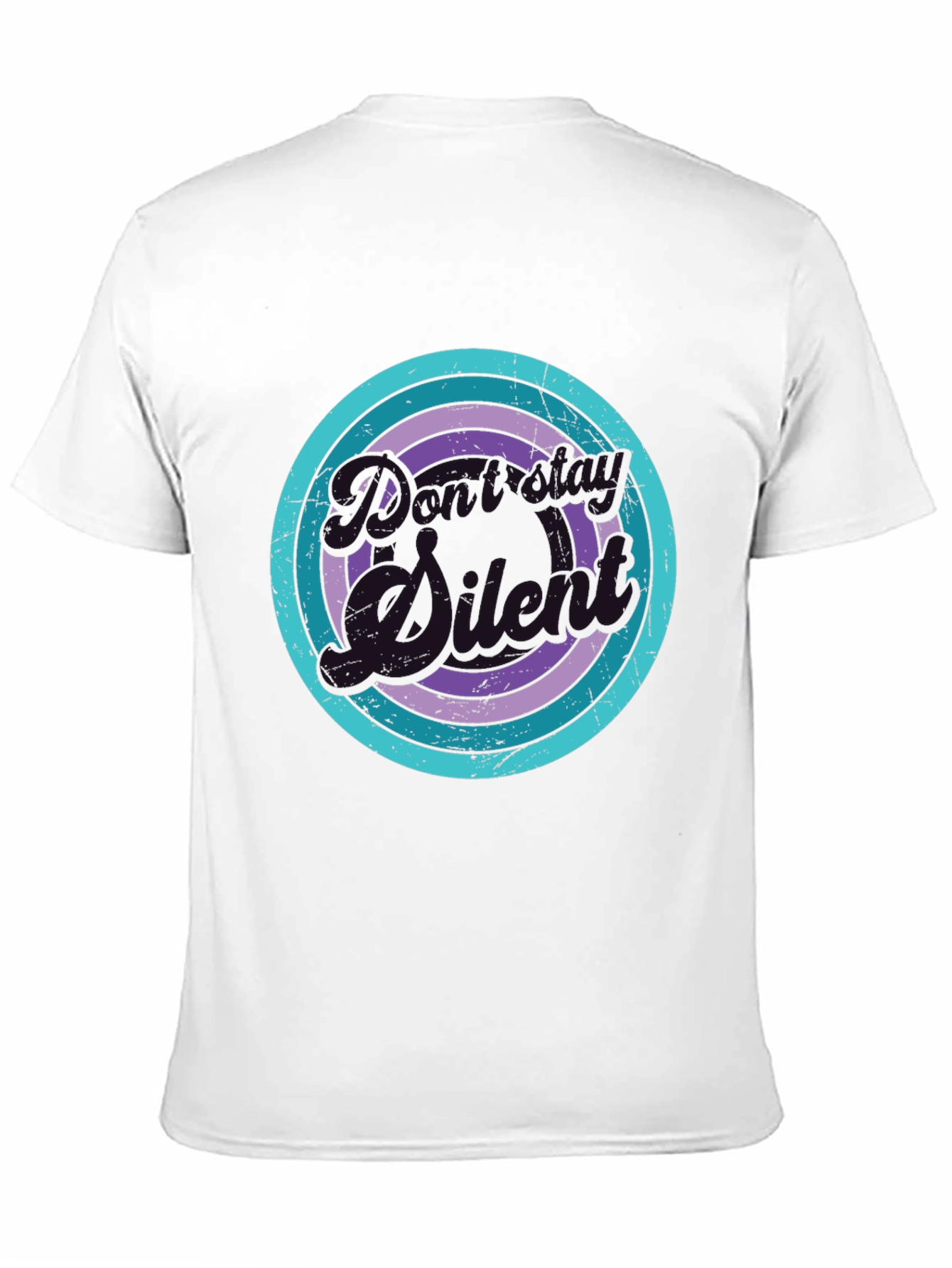 Retro Cartoon Silhouette Graphic Tee