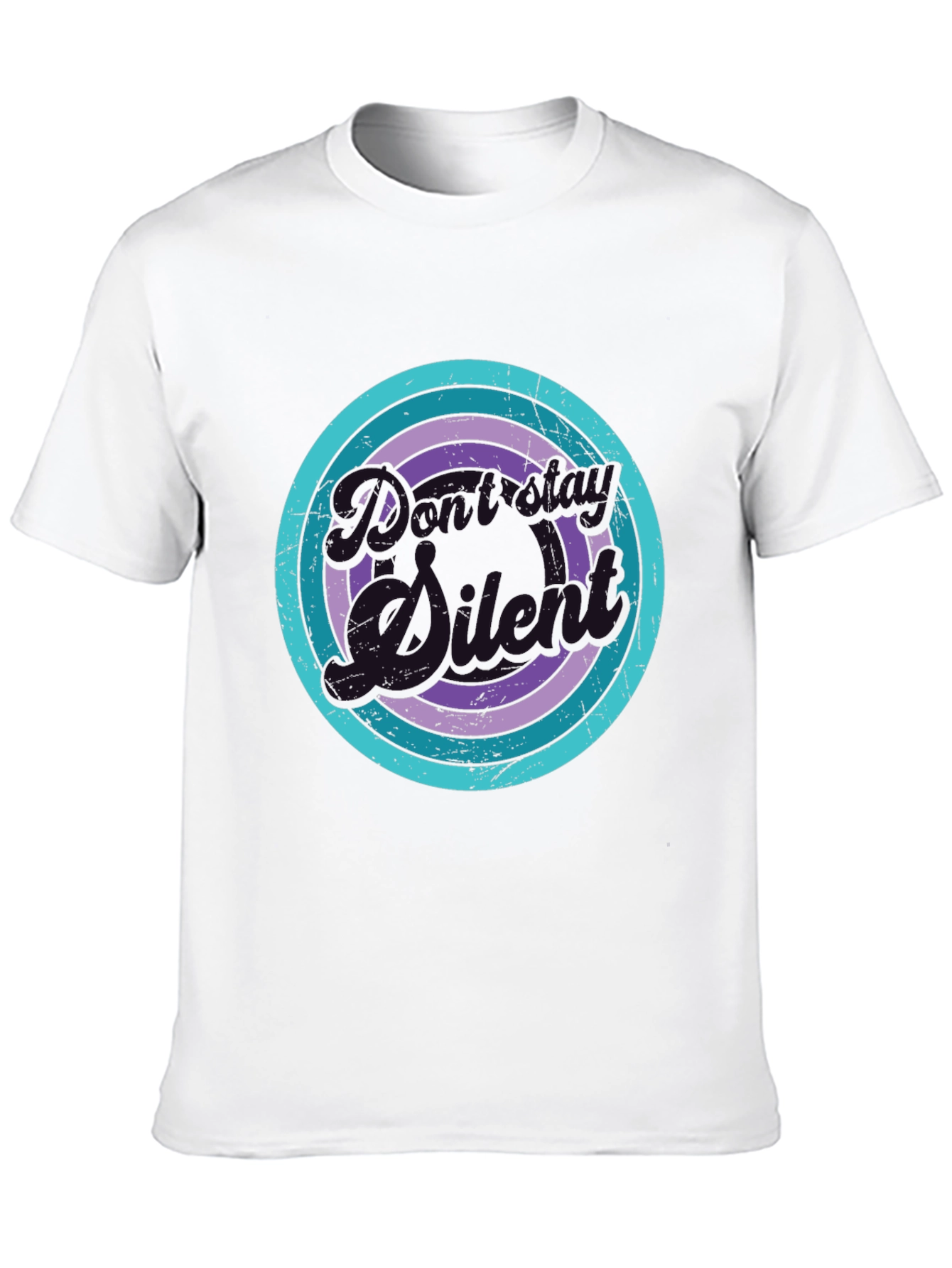 Retro Cartoon Silhouette Graphic Tee