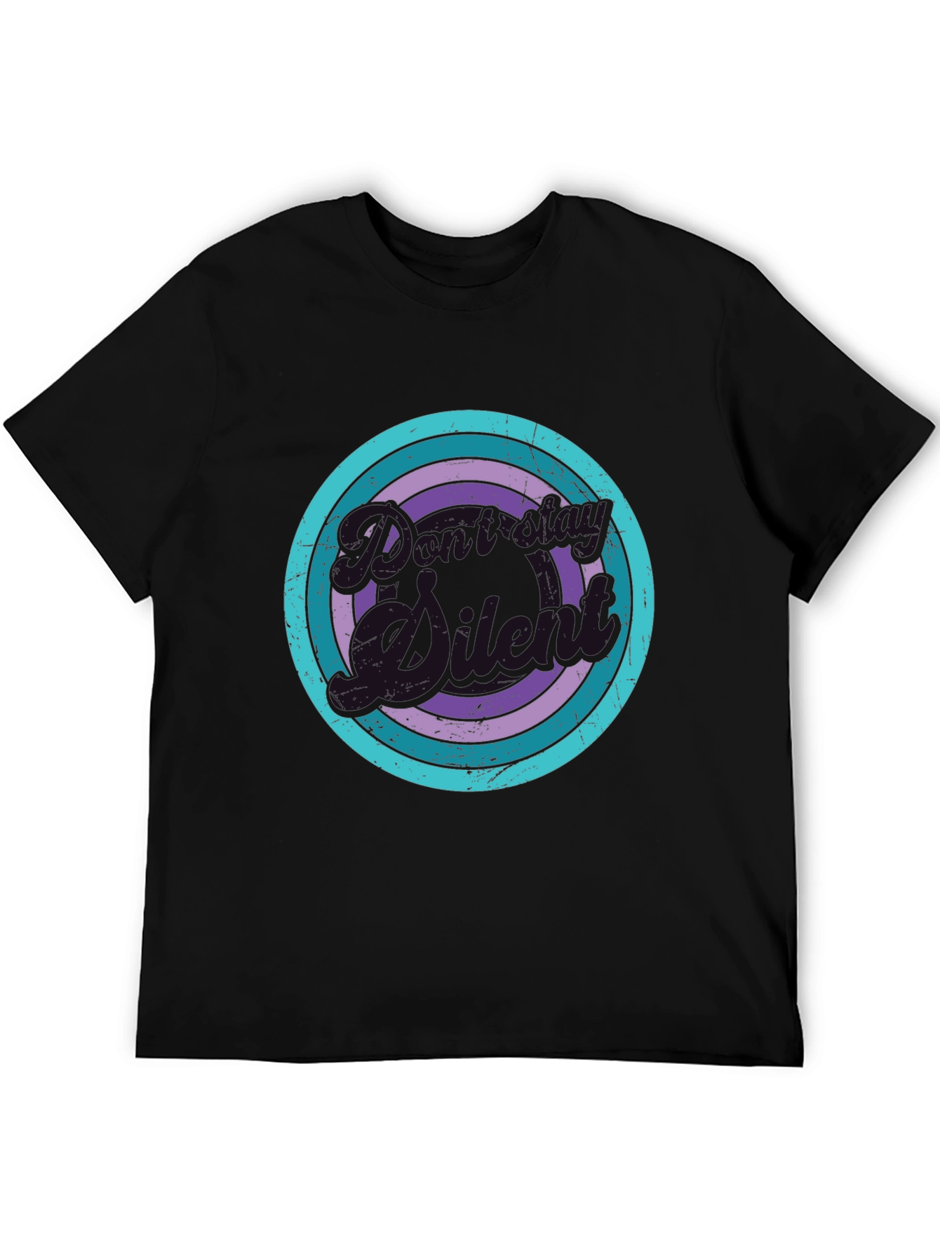 Retro Cartoon Silhouette Graphic Tee