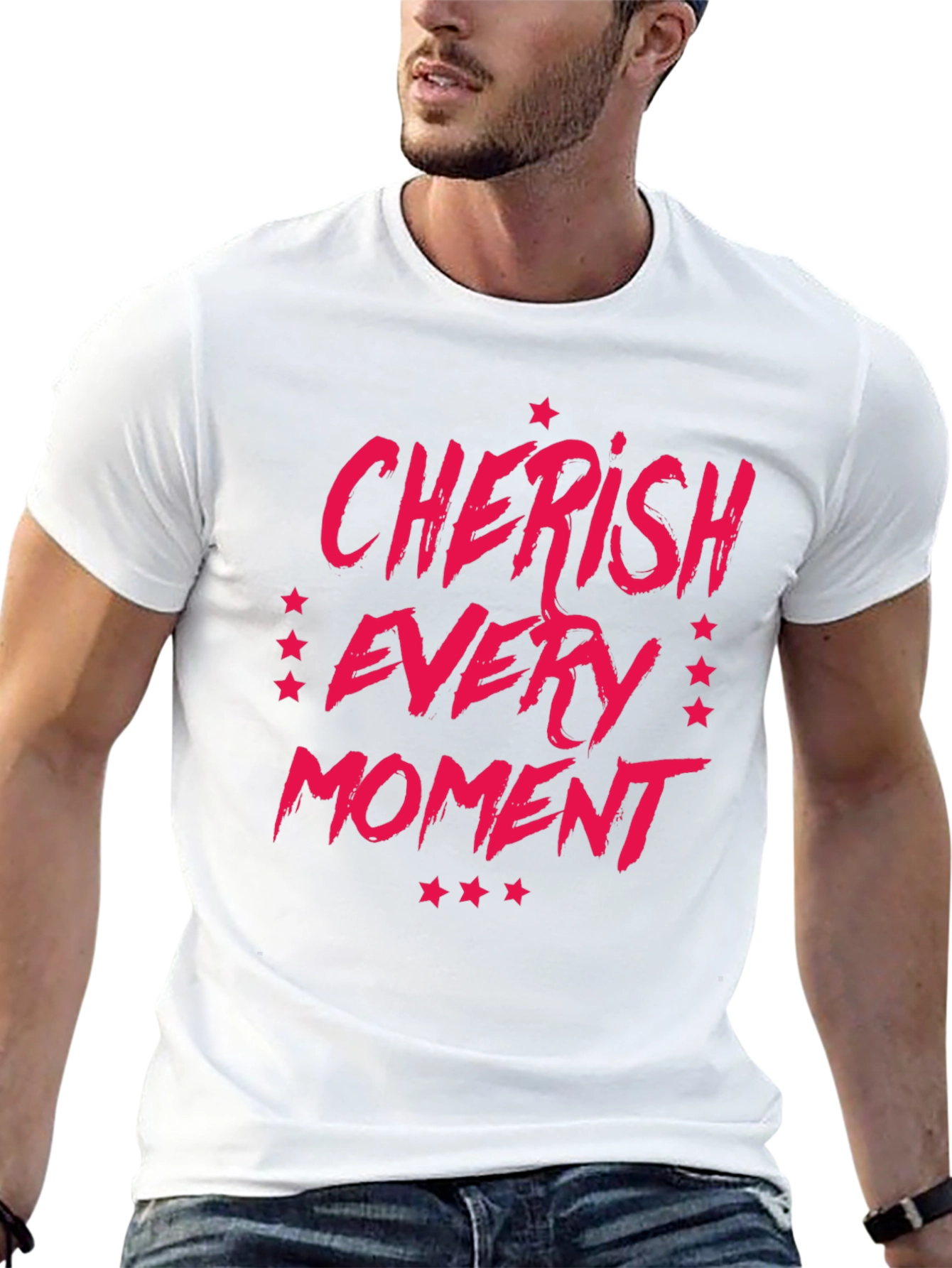 Cherish Every Moment Black T-Shirt