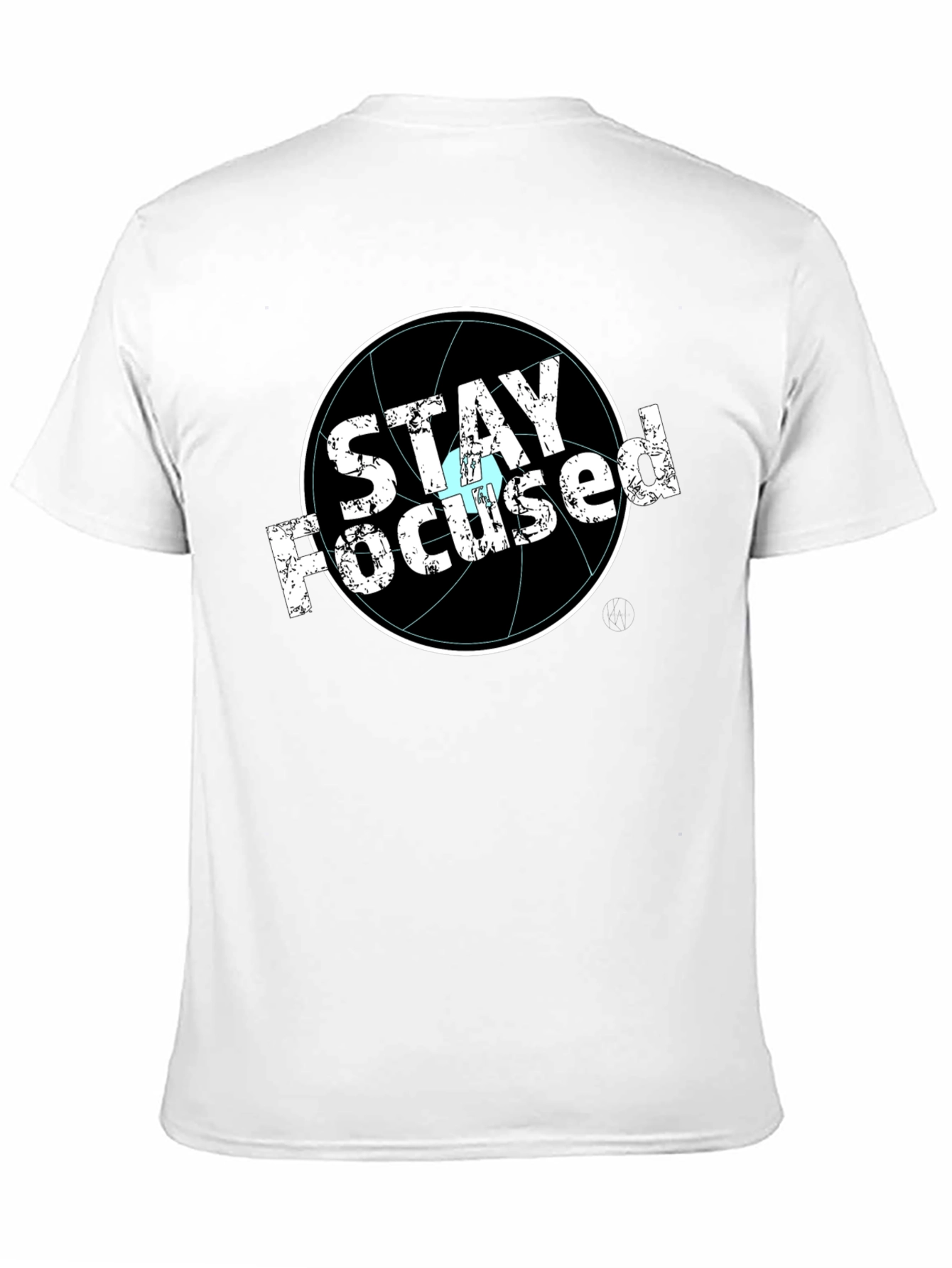 Stay Focused Graphic T-Shirt - Black