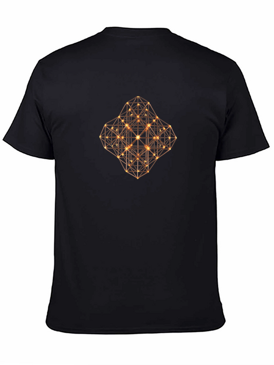 Geometric Spark T-Shirt - Modern Style