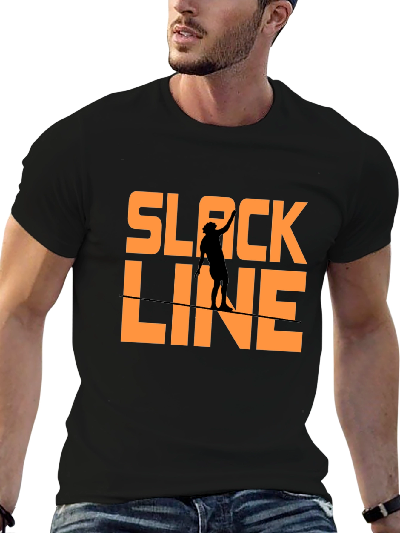 Slackline Graphic T-Shirt - Black