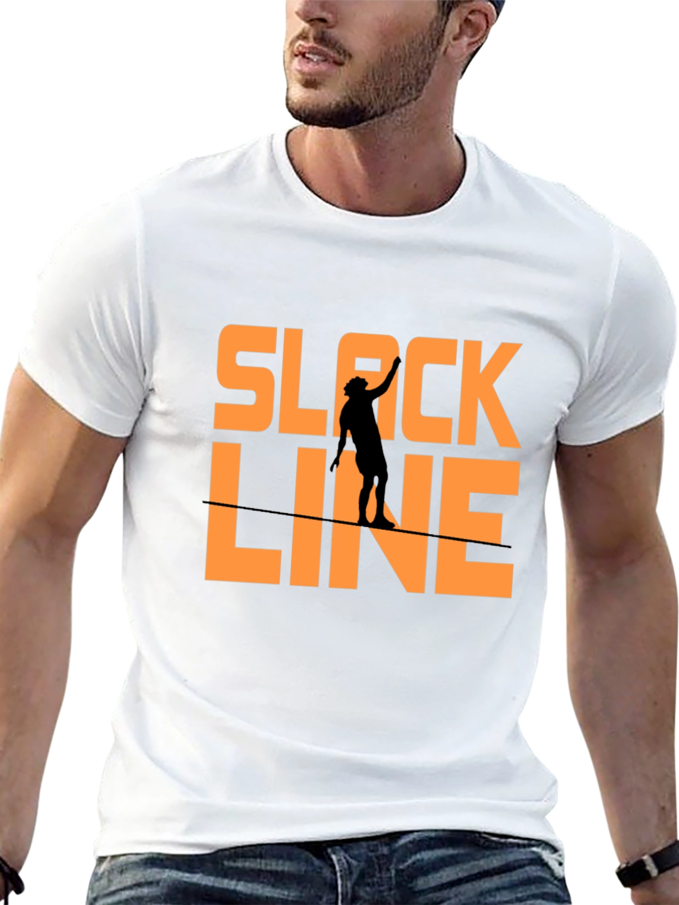 Slackline Graphic T-Shirt - Black