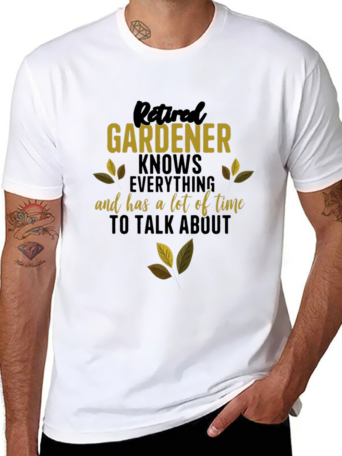 Retired Gardener Knows Everything T-Shirt