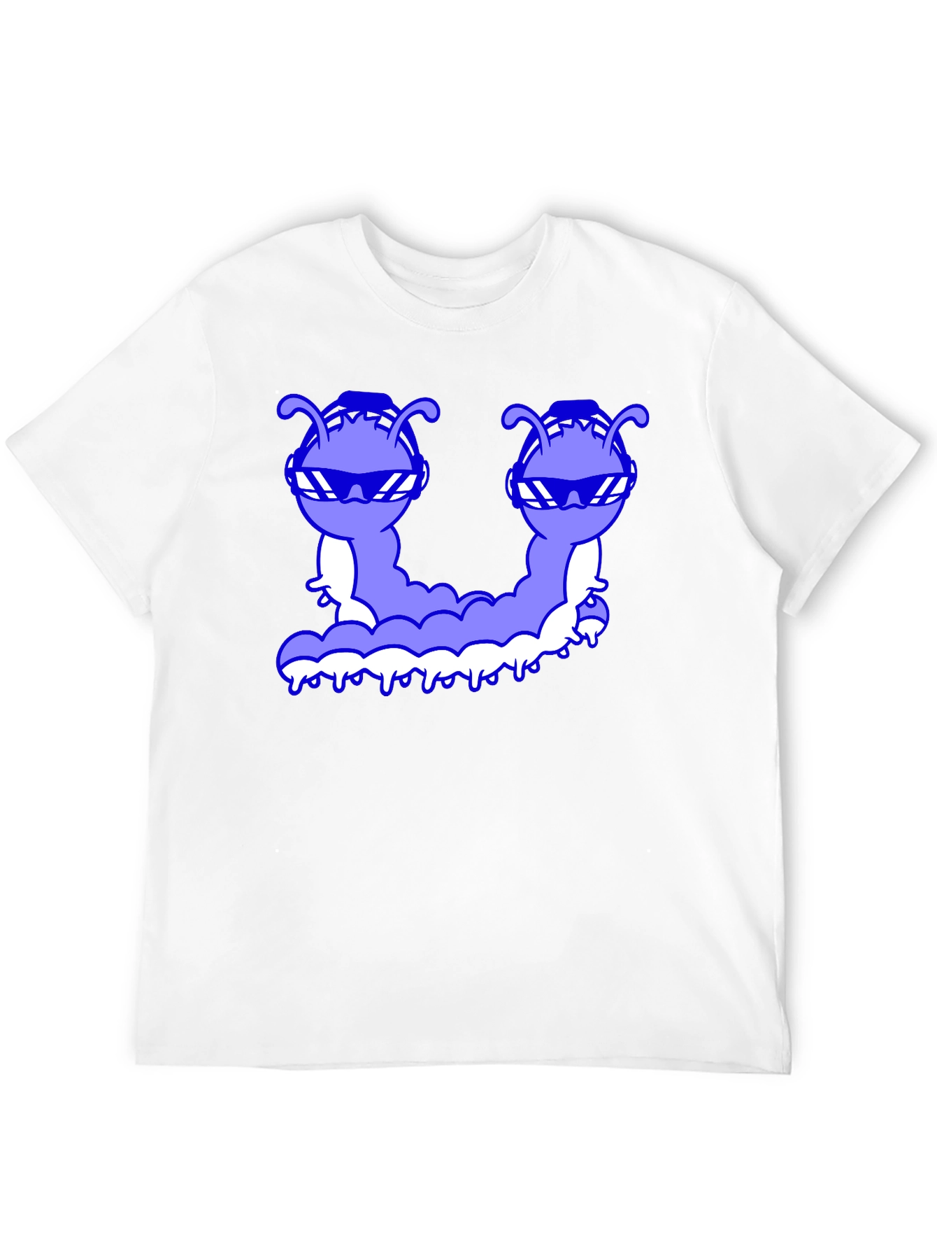 Cool Caterpillar Graphic Tee - Black