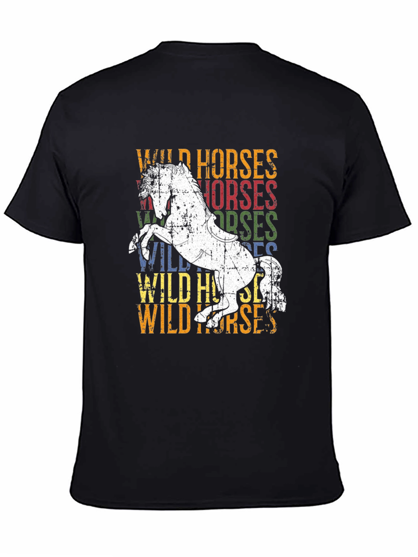Wild Horses Graphic Tee | Equestrian Style T-Shirt
